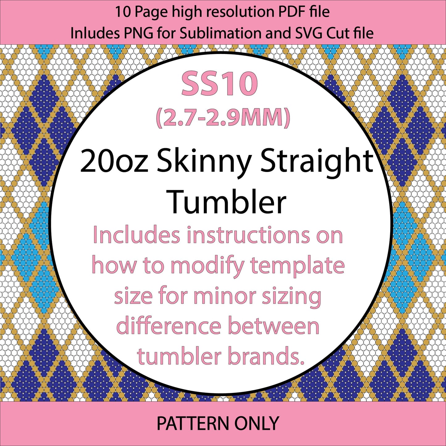 SS20 (4.8-5mm) Hanukkah Argyle bling tumbler pattern,rhinestone tumblers,rhinestone patterns,bling patterns,diy,leopard bling,sublimation,png,svg