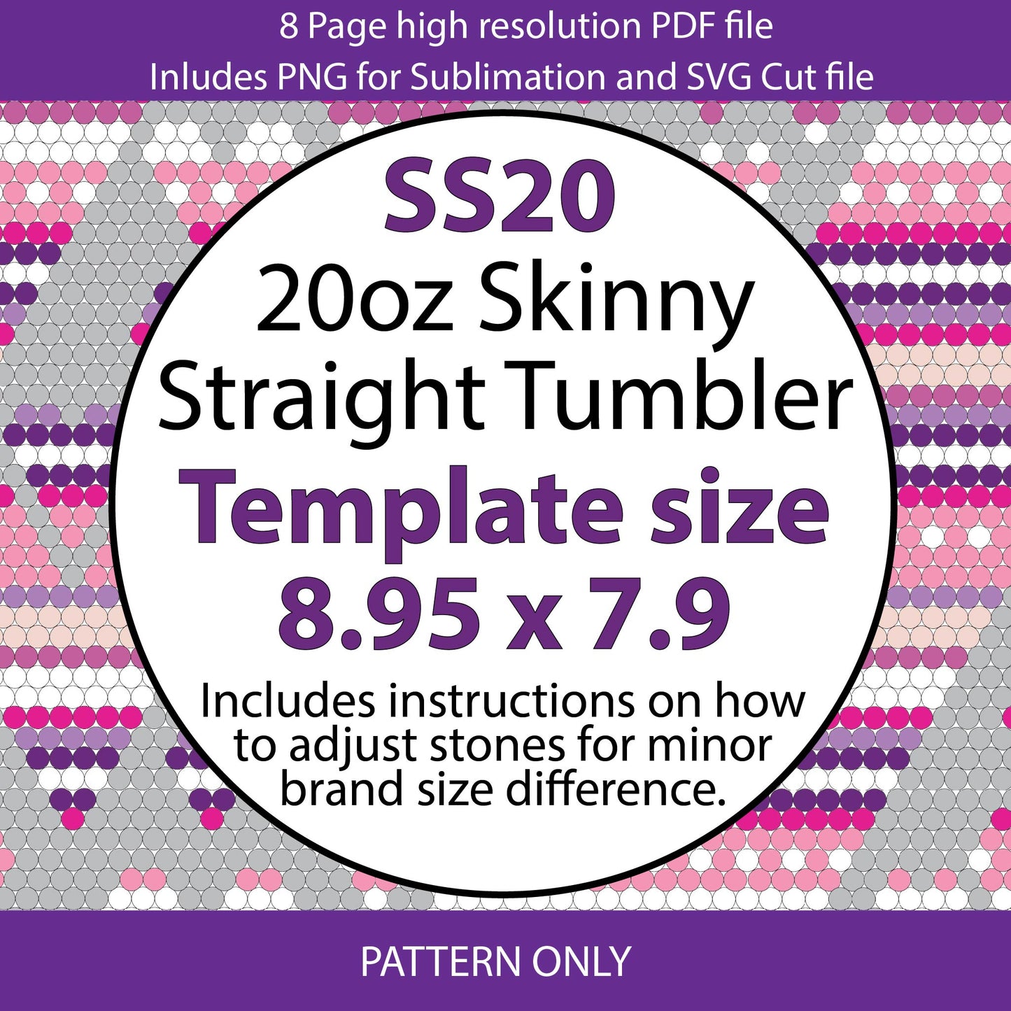 SS20 (4.8-5mm) Serape Hearts bling tumbler,stones,bling pattern,tumbler graph,rhinestone tumbler,honeycomb template,dotz,valentines day,heart template