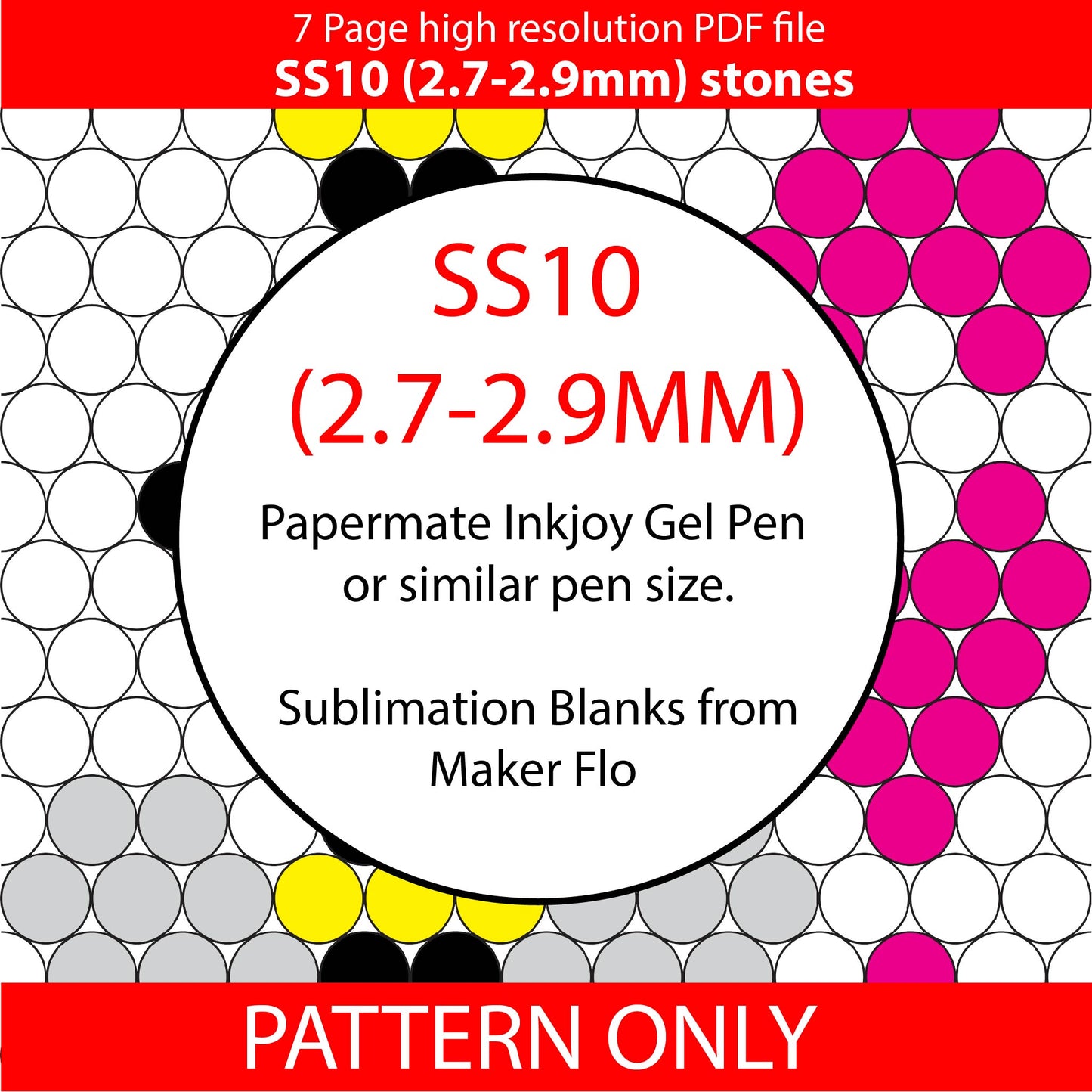SS10 (2.7-2.9mm) Pure Honeybee Love bling pen template,rhinestone pen pattern,rhinestone template,diy,dotz,honeycomb,Bumblebees,honeybee template,bees