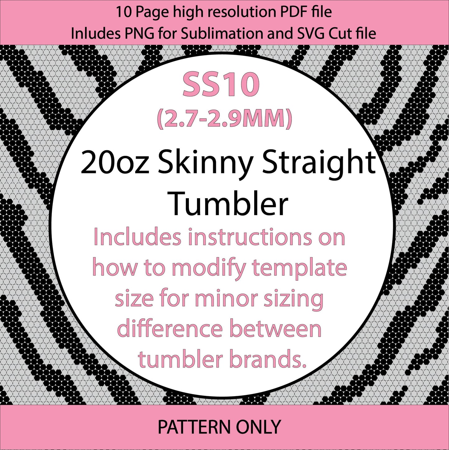 SS10 White Tiger bling tumbler pattern,rhinestone tumblers,rhinestone patterns,bling patterns,diy,wild animal bling,sublimation,png,svg