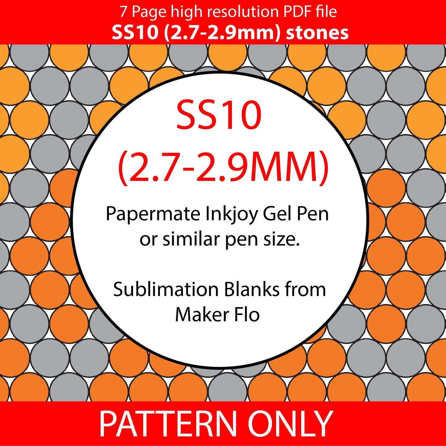 SS10 Shimmery Yellow to Red Argyle Ombre bling pen template,rhinestone pen pattern,bling pattern,rhinestone template,diy,dotz,honeycomb,fire