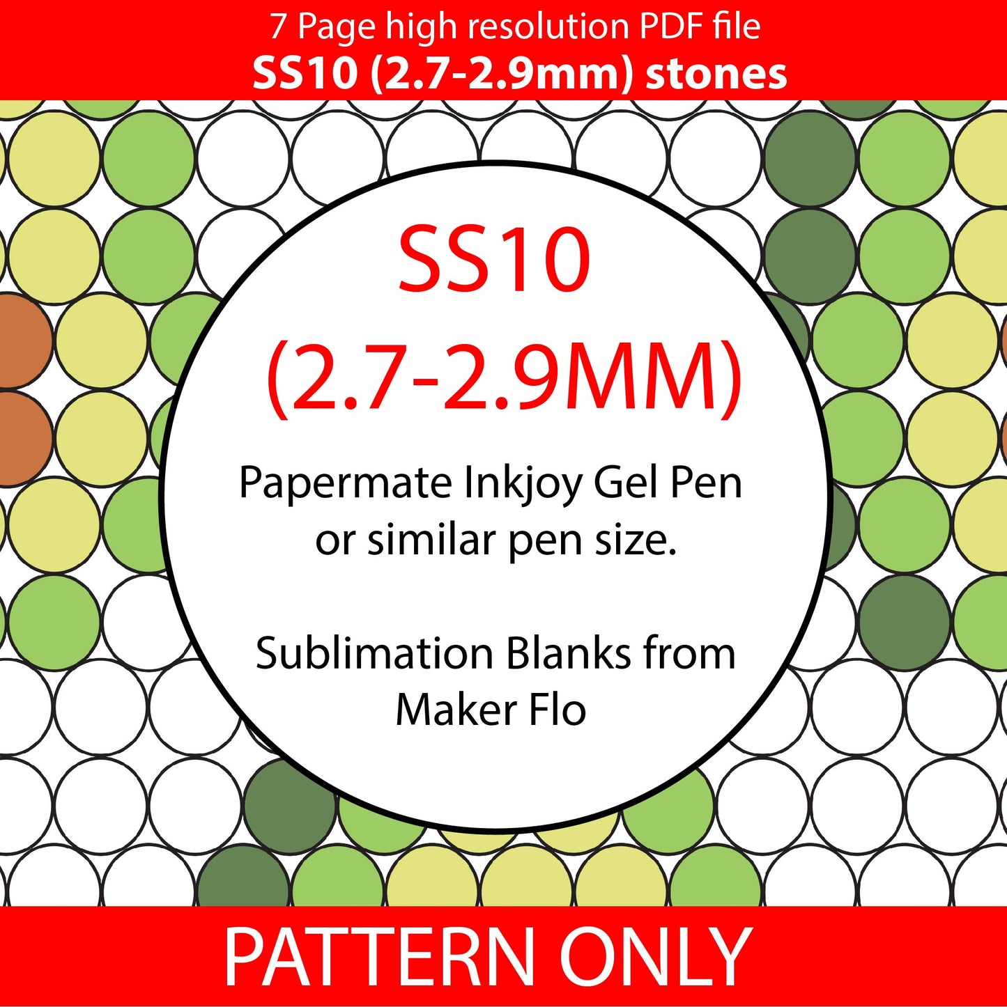 SS10 Basic Avocado bling pen graph,rhinestone pen pattern,bling pattern,rhinestone template,diy,linear honeycomb,Kawaii Avocado,Kawaii gifts