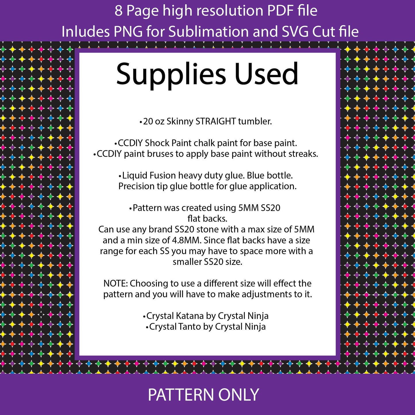 SS20-SS06 Dual Stone Size Black Rainbow Switchback bling tumbler,tumbler graph,rhinestone tumbler,Linear Honeycomb placement,magic eye,diy