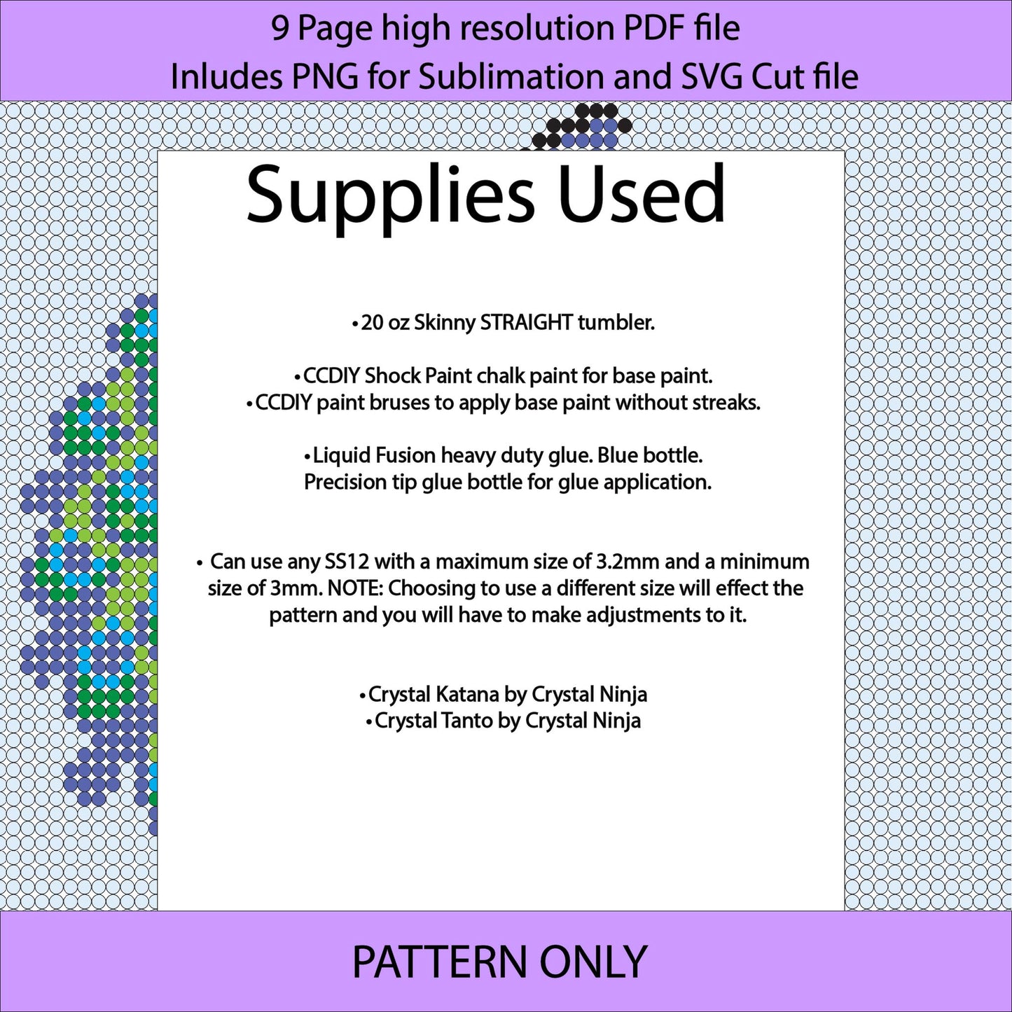 SS12 (3-3.2mm) Peacock bling tumbler pattern,rhinestone tumblers,rhinestone patterns,bling patterns,diy,sublimation,png,svg