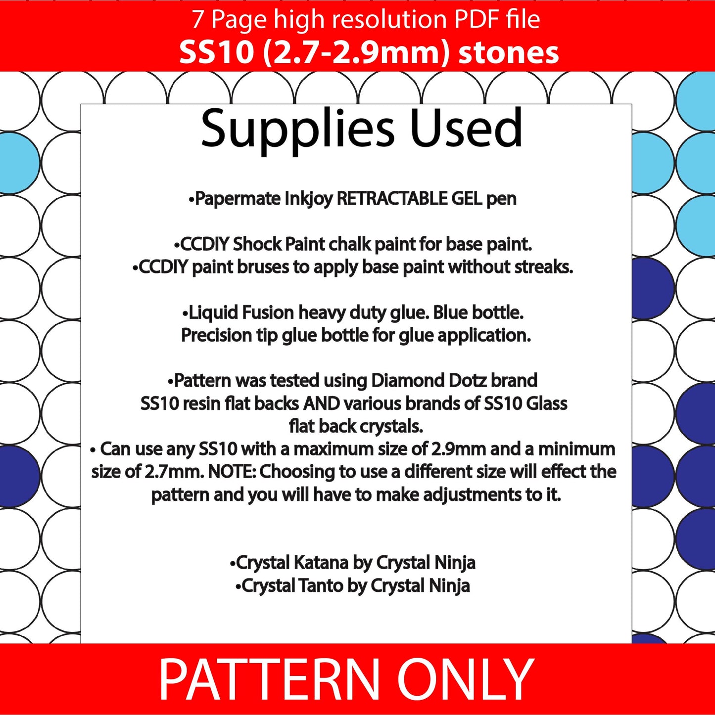 SS10 (2.7-2.9mm) Snowflake Serape bling pen graph,bling template,rhinestone pattern,bling pen wrap,PDF,full color pattern,linear,christmas,dotz,diy,winter
