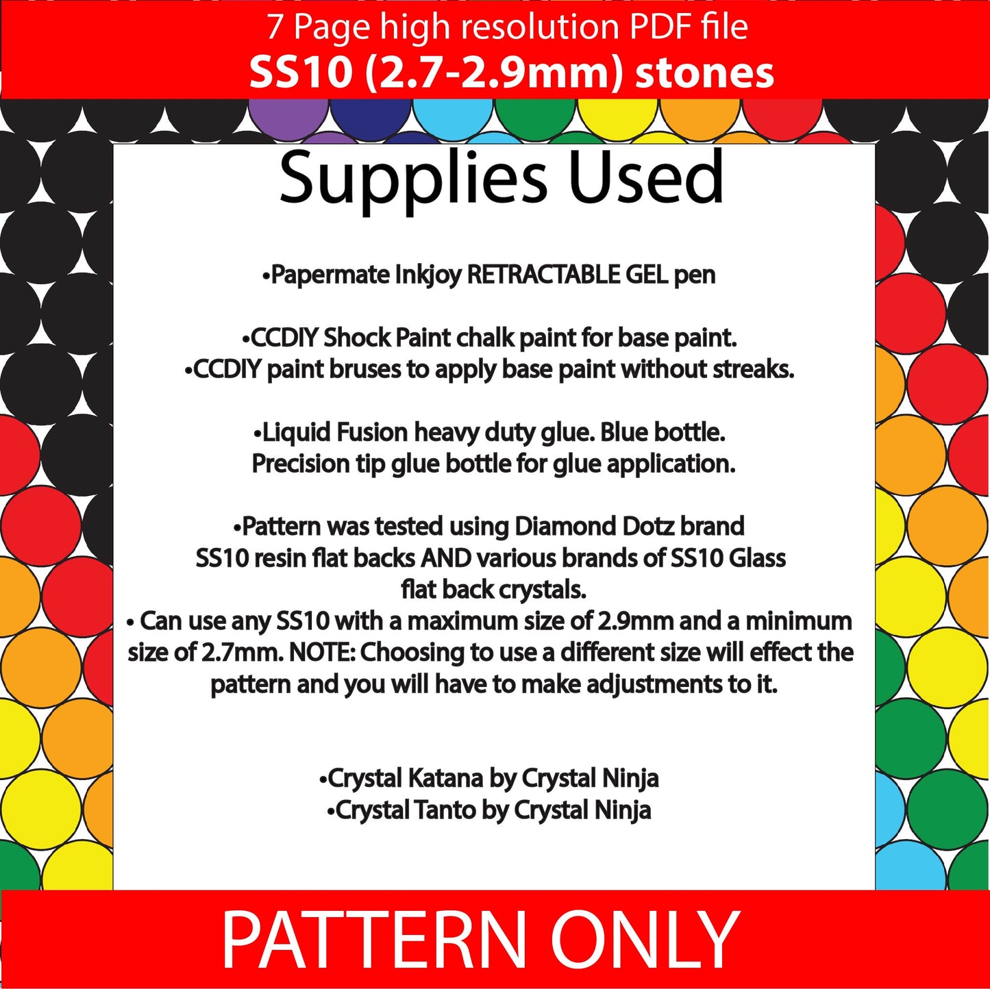 SS10 (2.7-2.9mm) Black Rainbow Twist bling pen,bling pen template,Rhinestone pen pattern,Graph template,Rhinestone template,diy,dotz,nightime hearts, heart bling pen, bling pen wraps, pen sublimation wraps