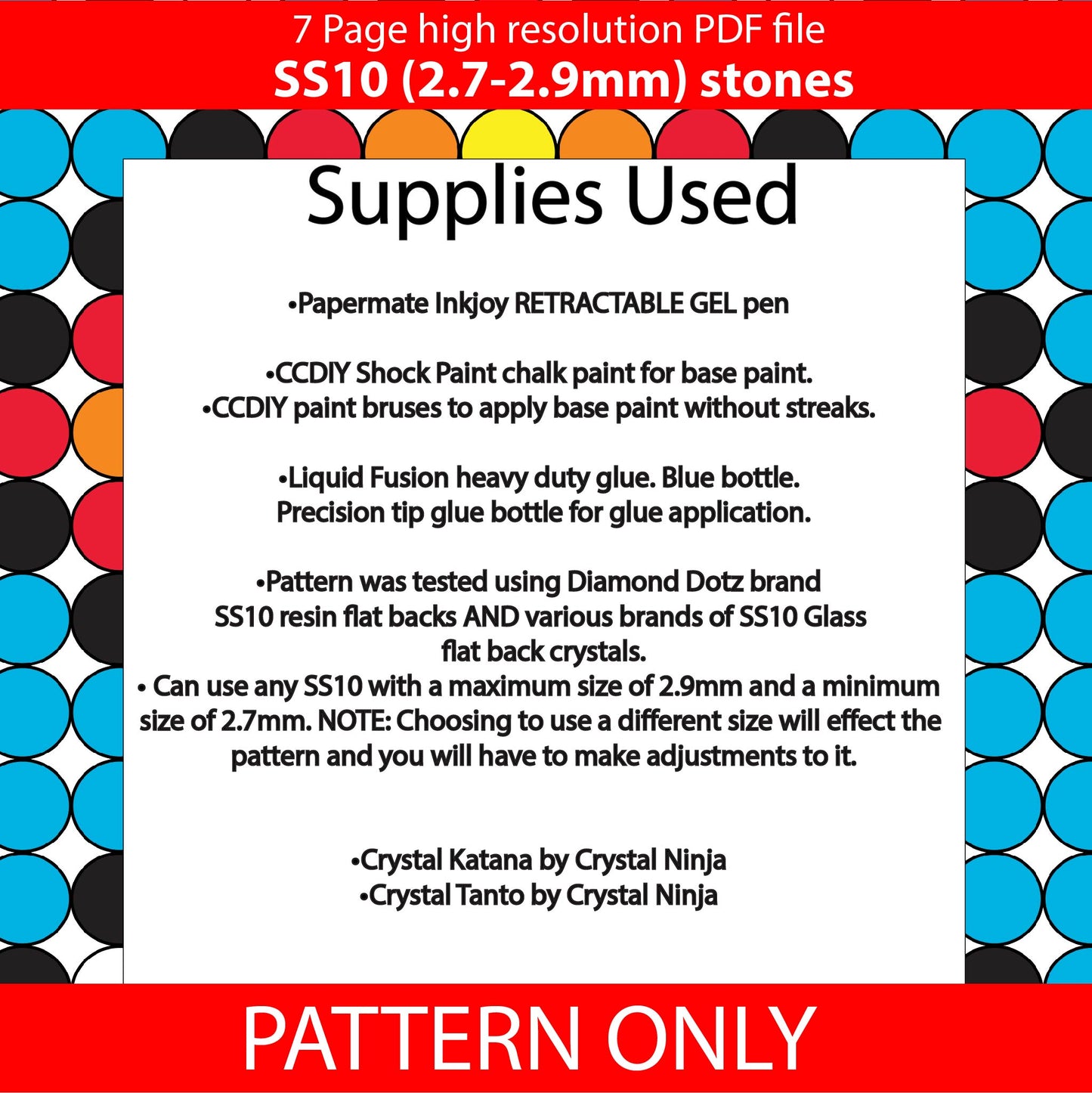 SS10 (2.7-2.9mm) Teal tribal bling pen pattern,bling tumbler,inkjoy,crystal bling pen,pdf,graph,written pattern,Square stitch,diy,Diamond dotz,flatback