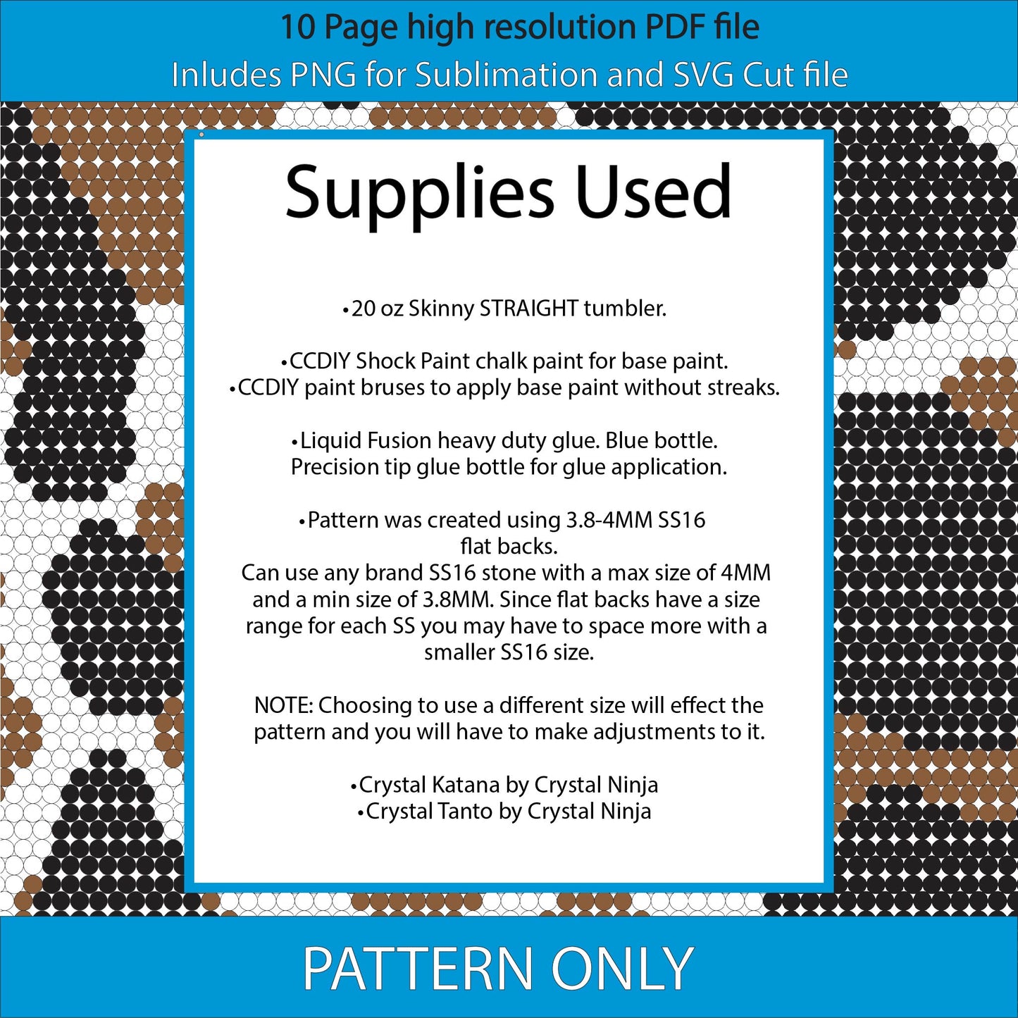 SS16 (3.8-4mm) Brown N Black Cow Print bling tumbler pattern,rhinestone tumblers,rhinestone patterns,bling patterns,diy,Cow art,sublimation,png,svg