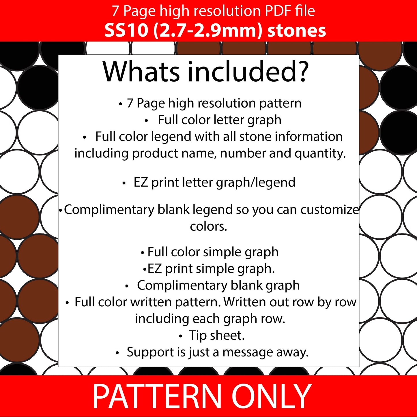 SS10 Brown and Black Cow Print bling pen template,rhinestone pen pattern, bling pattern,rhinestone template,diy,dotz,cow print,bessie the cow,moo