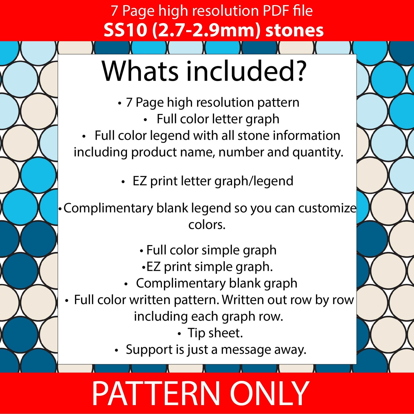 SS10 (2.7-2.9mm) Blue Heart Melt bling pen template,rhinestone pen pattern,bling pattern,rhinestone template,diy,dotz,abstract hearts pattern,honeycomb,blue