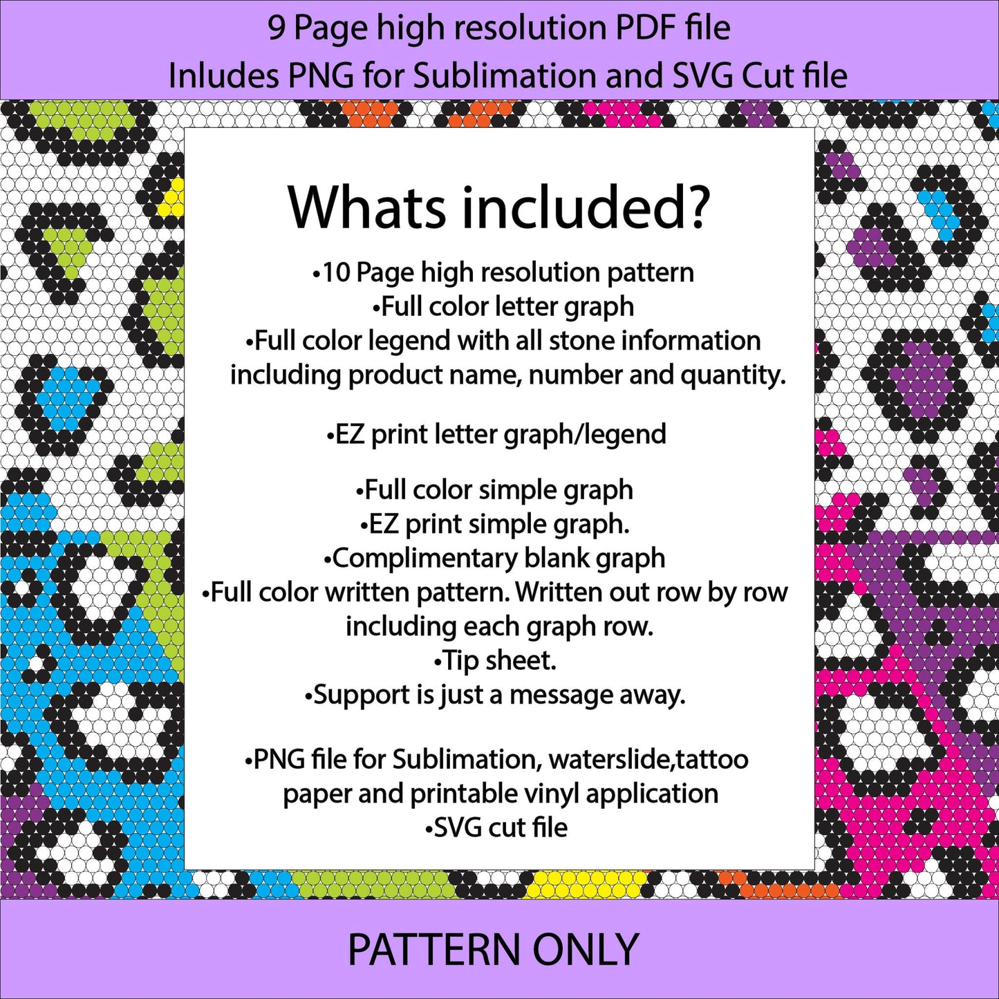 SS12 (3-3.2mm) Neon Leopard Flip bling tumbler,rhintestone template,bling graph,tumbler wrap,bling sublimation,diy,Neon Rainbow tumbler, abstract