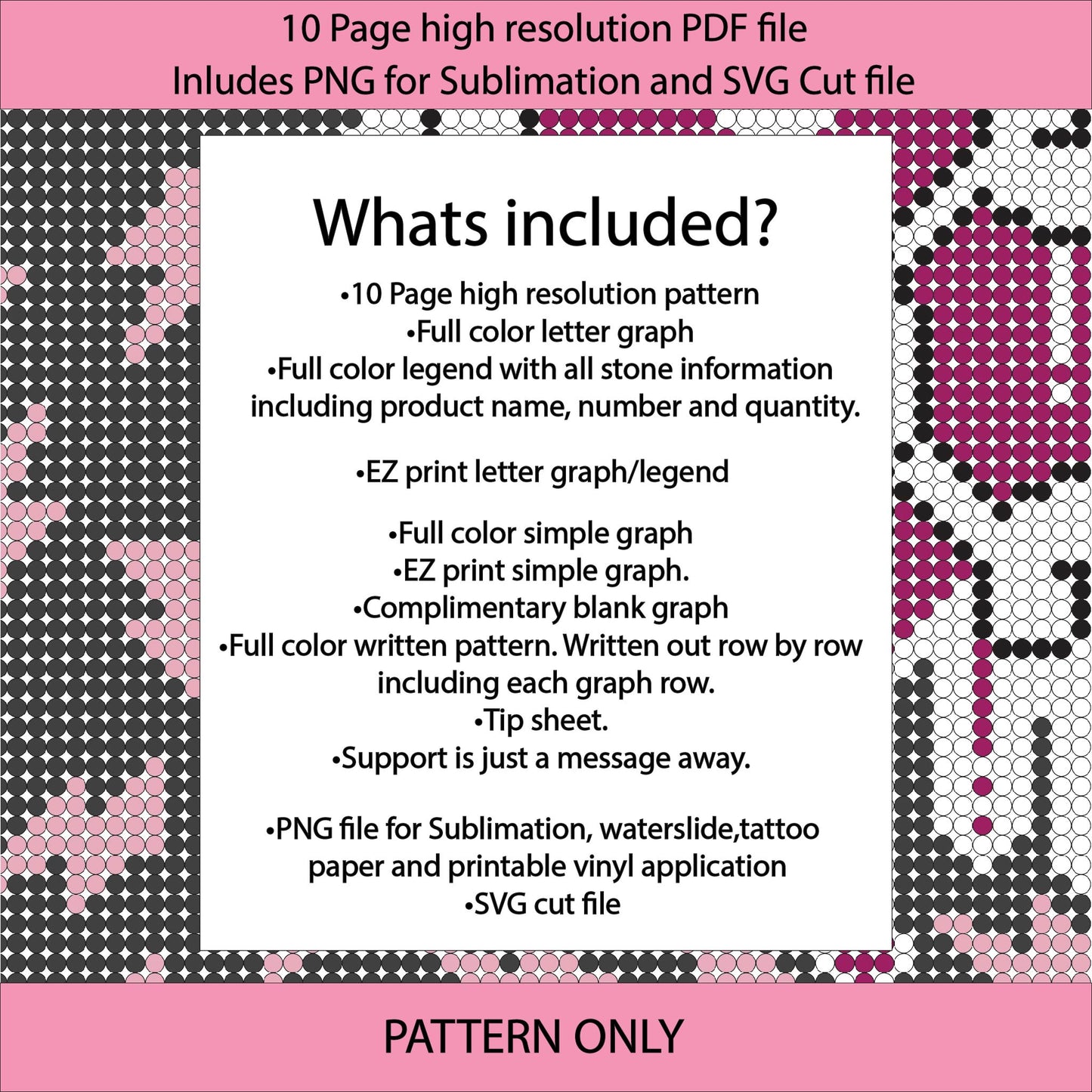 SS10 (2.7-2.9mm) Skulls N Boltz bling tumbler,rhintestone template,bling graph,tumbler wrap,bling sublimation,Halloween,spooky season,Bedazzled template