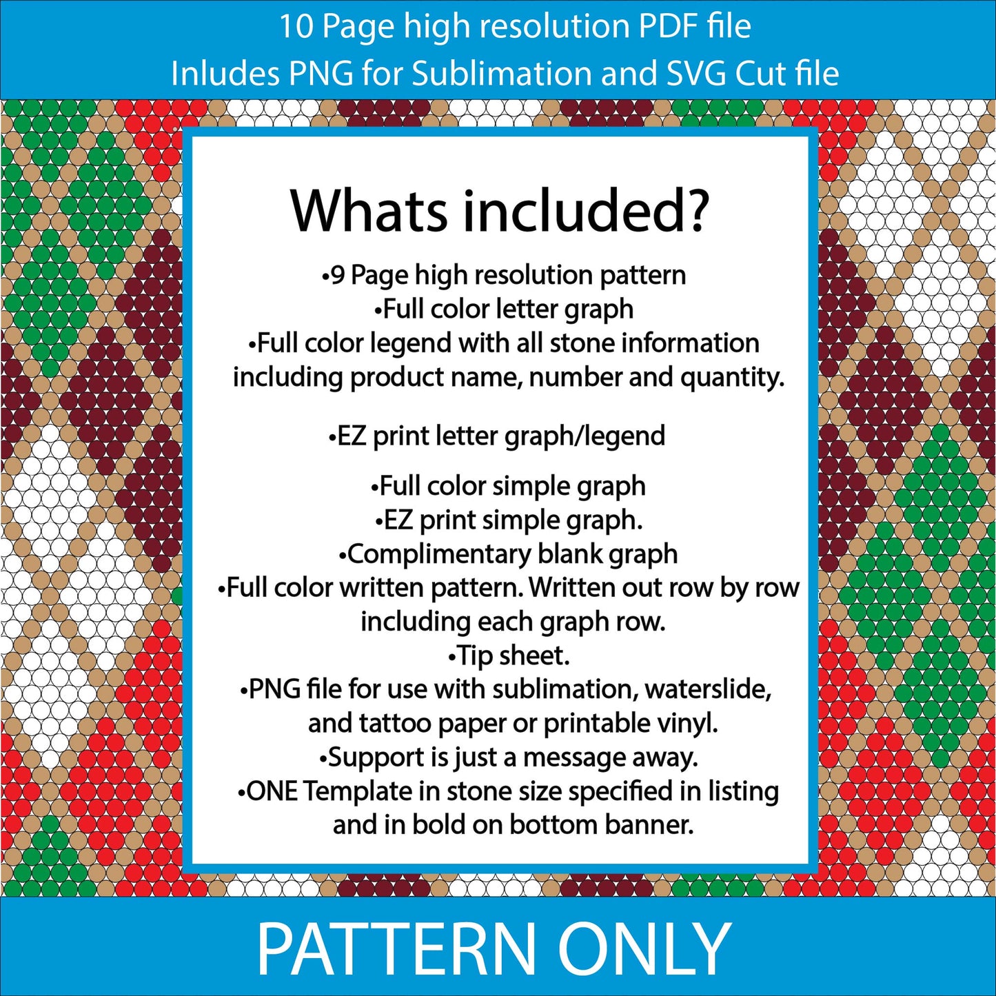 SS16 (3.8-4mm) Santas Argyle bling tumbler pattern,rhinestone tumblers,rhinestone patterns,bling patterns,diy,sublimation,png,svg