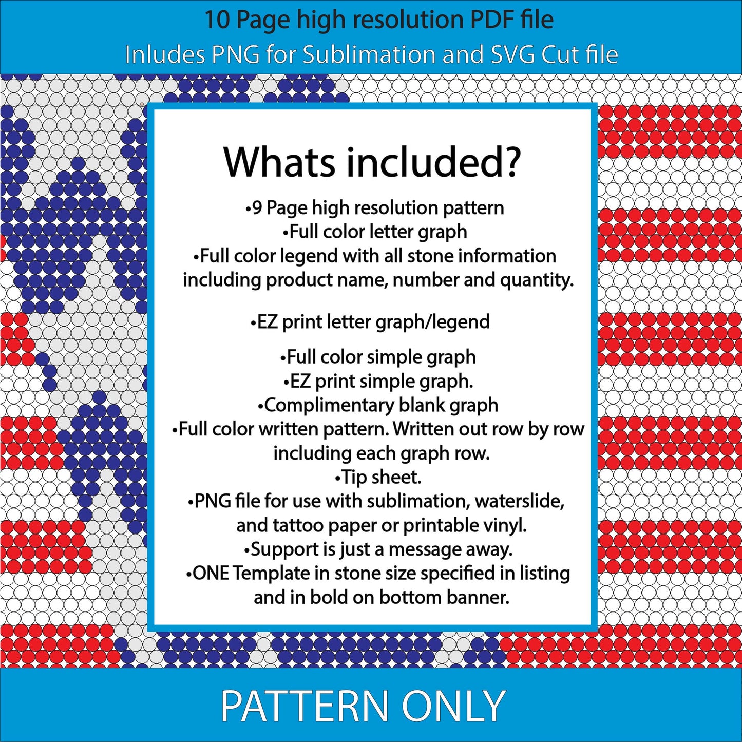 SS16 (3.8-4mm) Stars N Stripes bling tumbler pattern,rhinestone tumblers,rhinestone patterns,bling patterns,diy,sublimation,png,svg,american flag