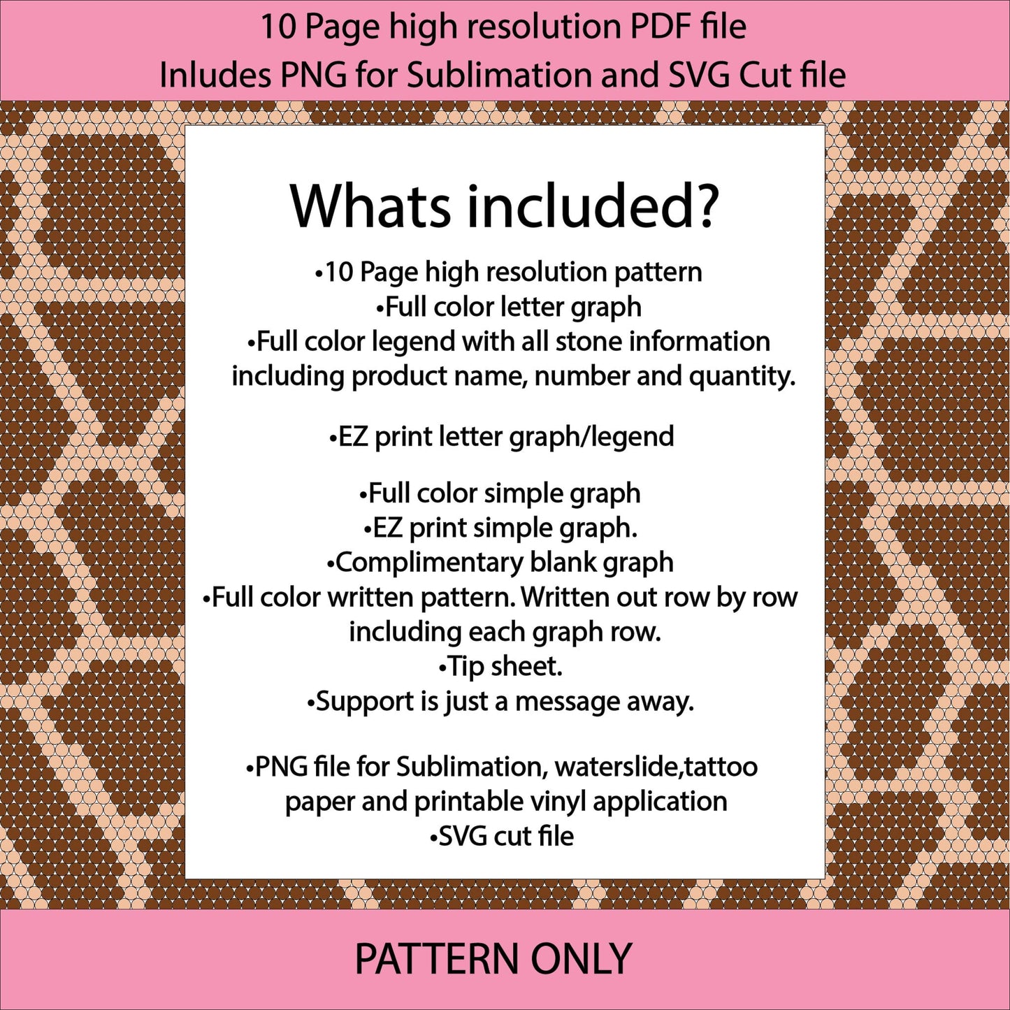 SS10 Basic Giraffe bling tumbler pattern,rhinestone tumblers,rhinestone patterns,bling patterns,diy,wild animal bling,sublimation,png,svg