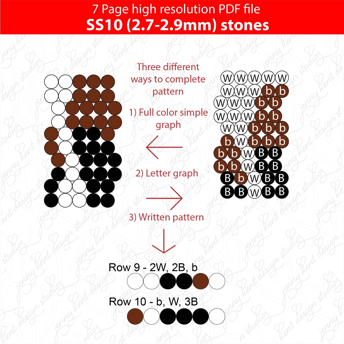 SS10 Brown and Black Cow Print bling pen template,rhinestone pen pattern, bling pattern,rhinestone template,diy,dotz,cow print,bessie the cow,moo