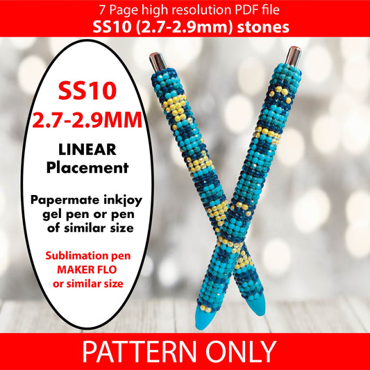 SS10 (2.7-2.9mm) Peacock abstract bling pen,bling pen template,rhinestone pen pattern,rainbow neon bling pattern,rhinestone template,diy,dotz,feathers,teal