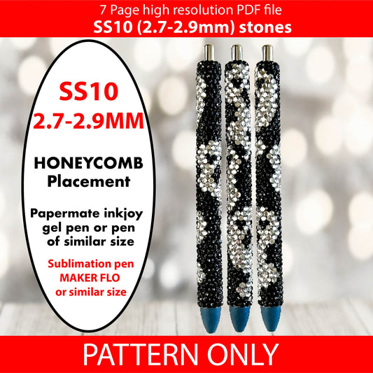 SS10 (2.7-2.9mm) Simple Ghost Bling Pen,spooky season,stainless pen templates,rhinestone graph,halloween bling,cute ghosts,spooky gifts,scary gifts
