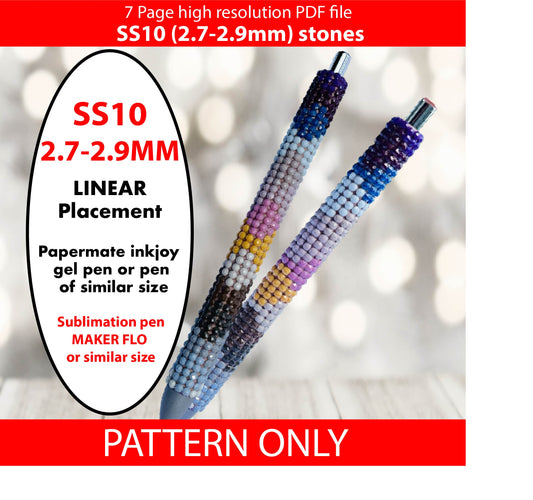 SS10 (2.7-2.9mm) Mountain Neutral Abstract bling pen,bling pen template,rhinestone pattern,neutral rainbow bling,rhinestone template,diy,dotz,inkjoy,Graph