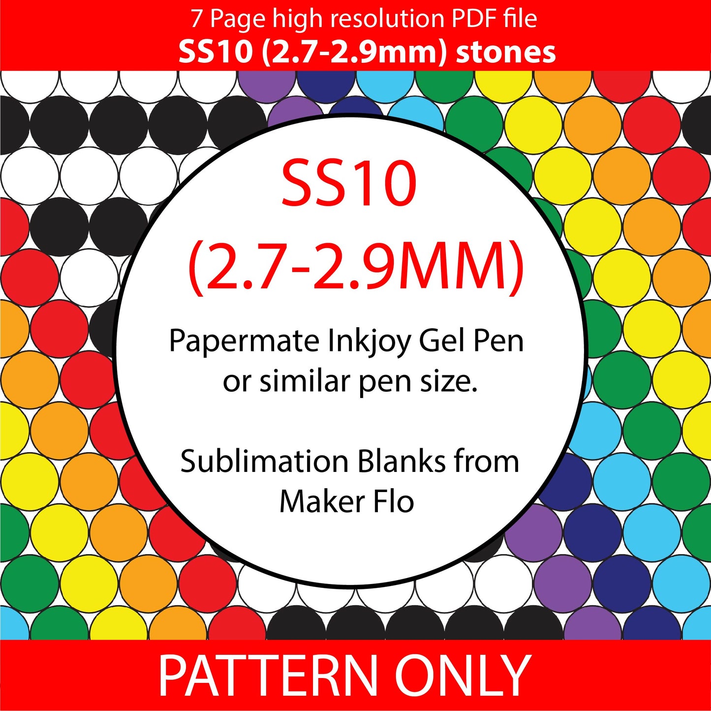 SS10 (2.7-2.9mm) Black and White Rainbow Twist bling pen,bling pen template,Rhinestone pen pattern,Graph template,Rhinestone template,diy,dotz,nightime hearts, heart bling pen, bling pen wraps, pen sublimation wraps