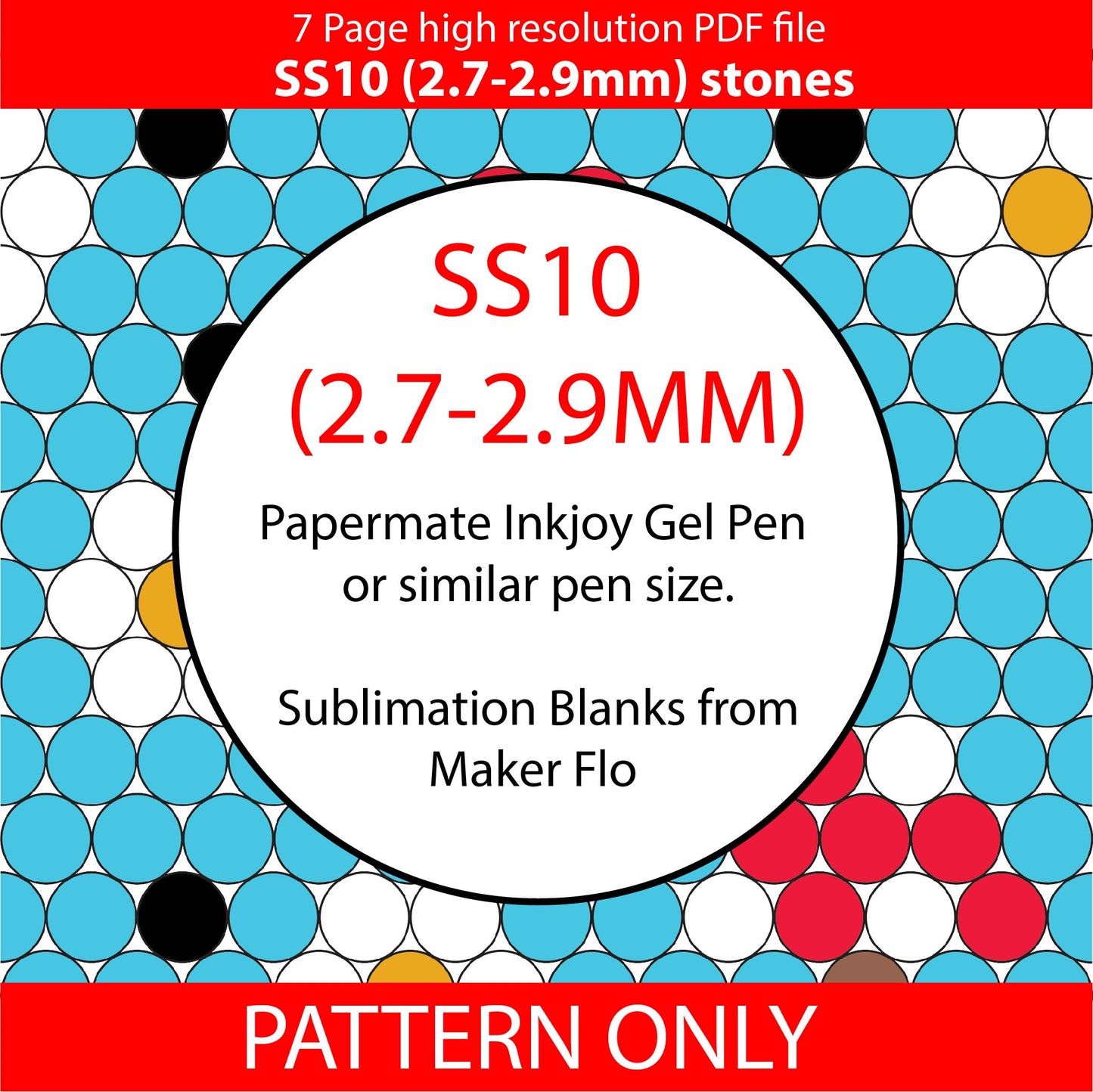 SS10 (2.7-2.9mm) Cute Abstract Fungi bling pen template,rhinestone pen pattern,rhinestone template,diy,dotz,honeycomb,mushroom template,mushroom gifts