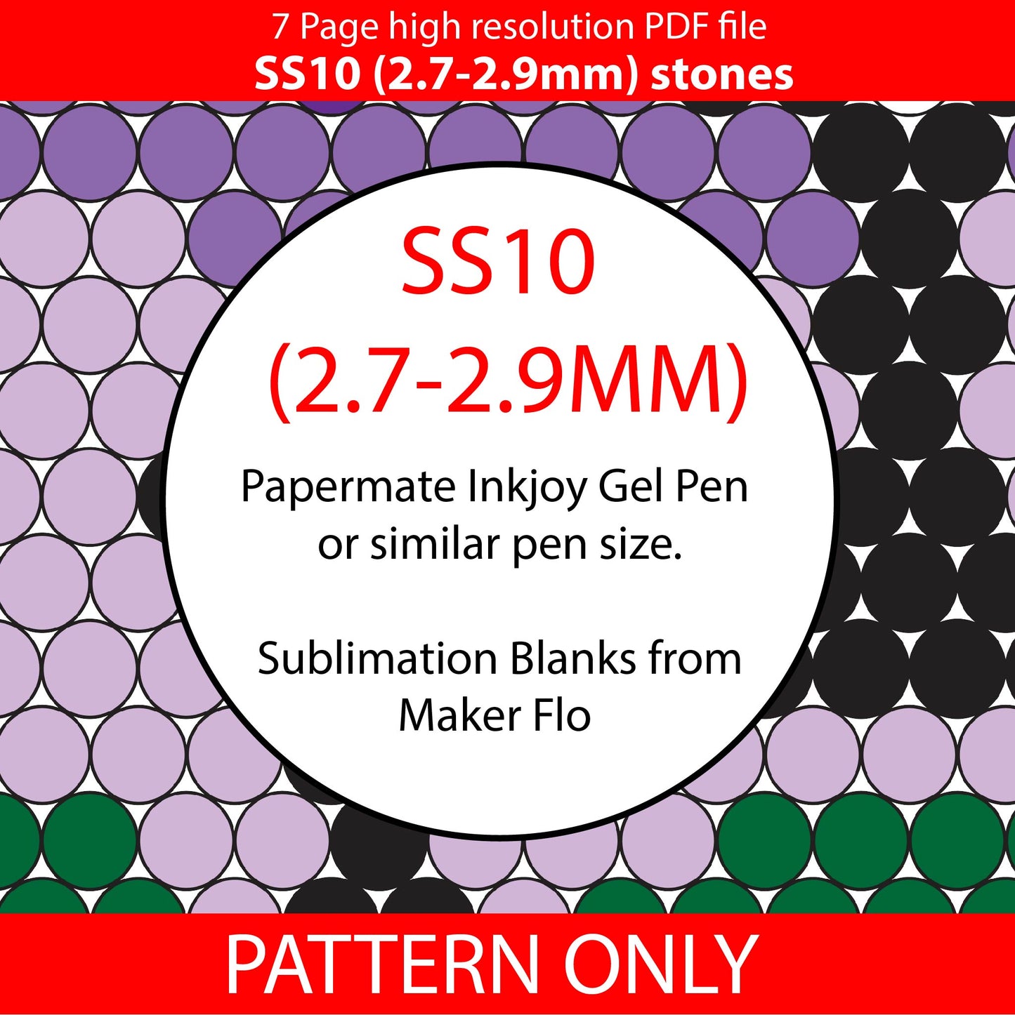 SS10 (2.7-2.9mm) Spooky Graveyard,papermate inkjoy bling template,stainless pen blank templates,rhinestone template,halloween,spooky season,scary movies