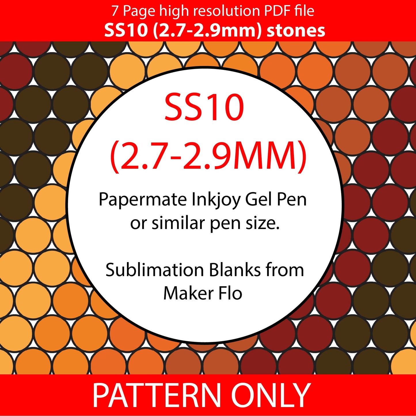 SS10 Autumn switchback bling pen,bling pen template,rhinestone pen pattern,bling pattern,rhinestone template,diy,dotz,autumn rainbow,fall leaves