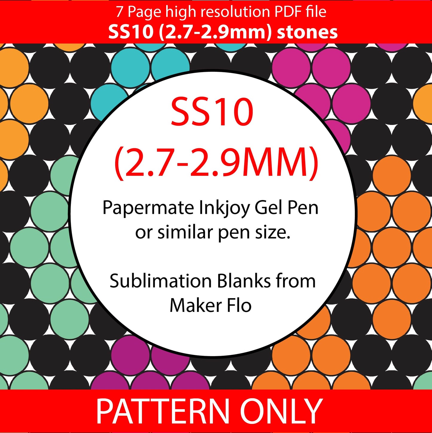 SS10 (2.7-2.9mm) Midnight Spring Argyle Ombre bling pen template,rhinestone pen pattern,bling pattern,rhinestone template,diy,honeycomb,black color melt