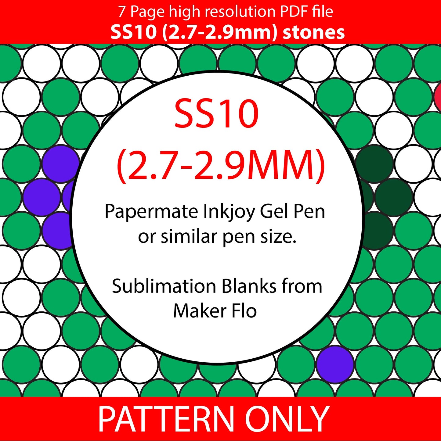SS10 Abstract Christmas Tree bling pen graph,bling template,rhinestone pattern, bling pen wrap,PDF,full color pattern,honeycomb,christmas,dotz