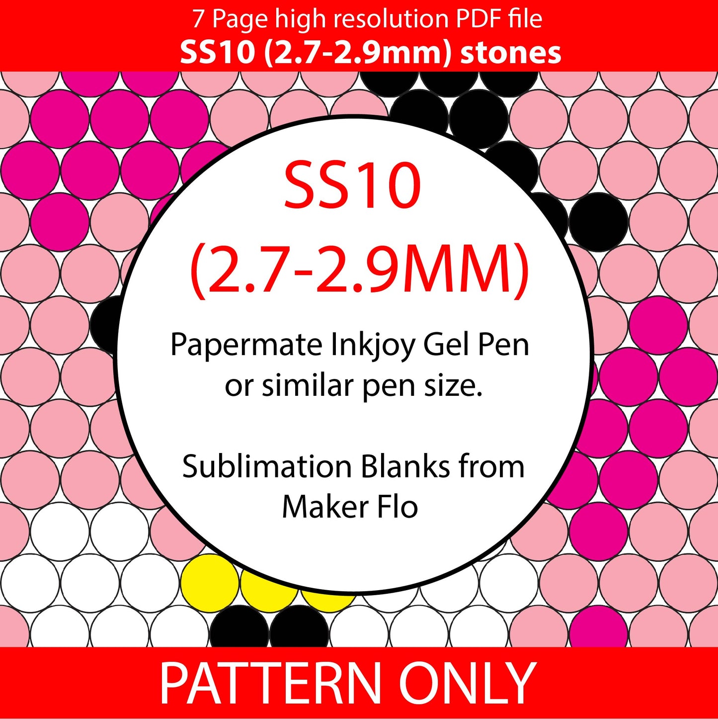 SS10 (2.7-2.9mm) Abstract Dusty Pink Bees bling pen template,rhinestone pen pattern,rhinestone template,diy,dotz,honeycomb,Bumblebees,honeybee template,bees