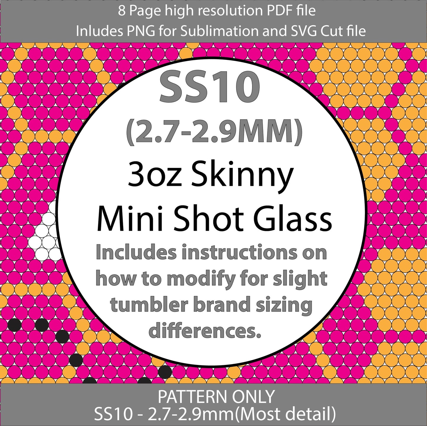 SS10 (2.7-2.9mm) 3oz Hot Pink Queen Bee Mini Skinny Tumbler,rhintestone template,bling graph,tumbler wrap,bling sublimation,PNG,pdf,svg,diy,golden honeycomb