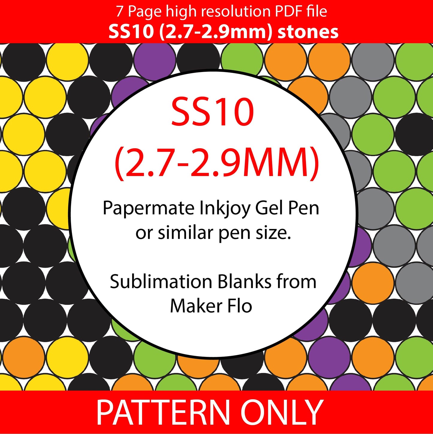 SS10 80's Abstract Halloween bling pen,bling pen template,Rhinestone pen pattern,Graph template,Rhinestone template,diy,dotz,spooky,scary,grave