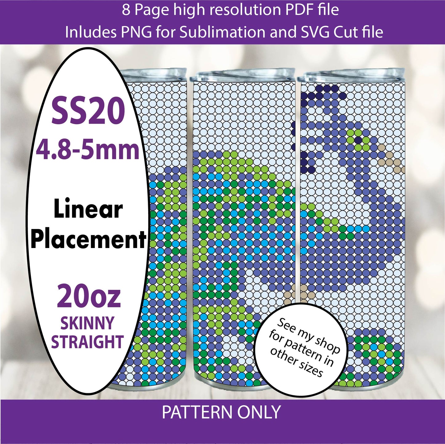 SS20 (4.8-5mm) Peacock bling tumbler pattern,rhinestone tumblers,rhinestone patterns,bling patterns,diy,sublimation,png,svg