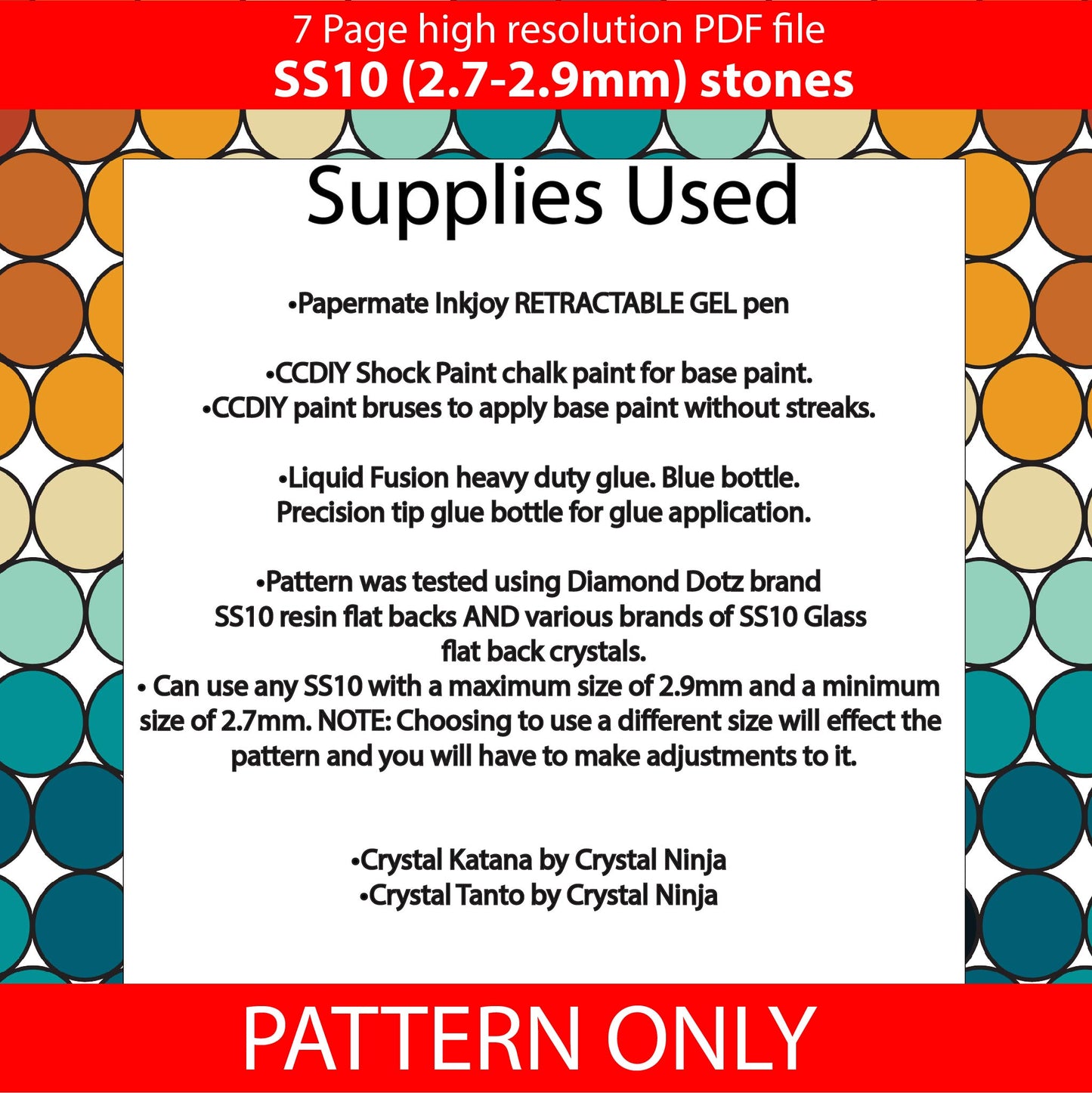 SS10 (2.7-2.9mm) Retro Graduated Stars bling pen template,rhinestone pen pattern,bling pattern,rhinestone template,diy,abstract pattern,linear honeycomb