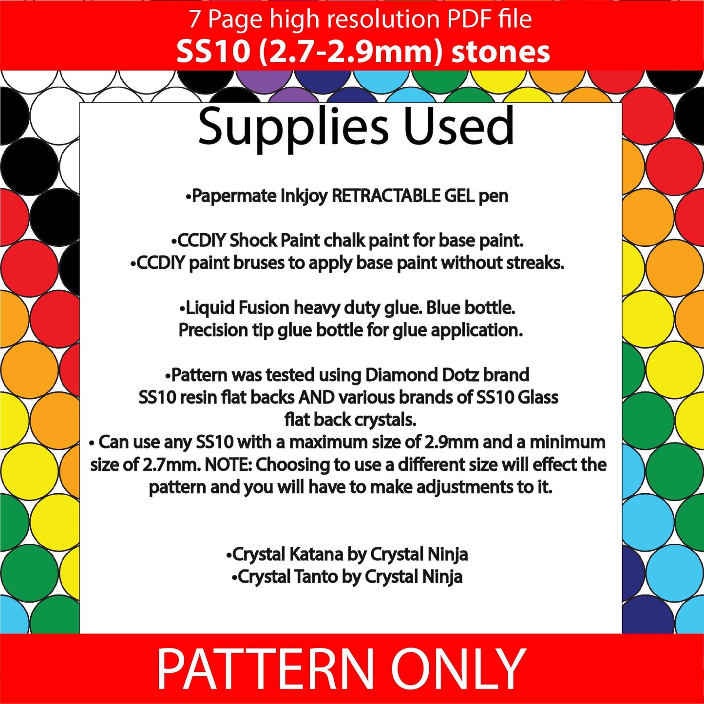 SS10 (2.7-2.9mm) White Rainbow Twist bling pen,bling pen template,Rhinestone pen pattern,Graph template,Rhinestone template,diy,dotz,nightime hearts, heart bling pen, bling pen wraps, pen sublimation wraps