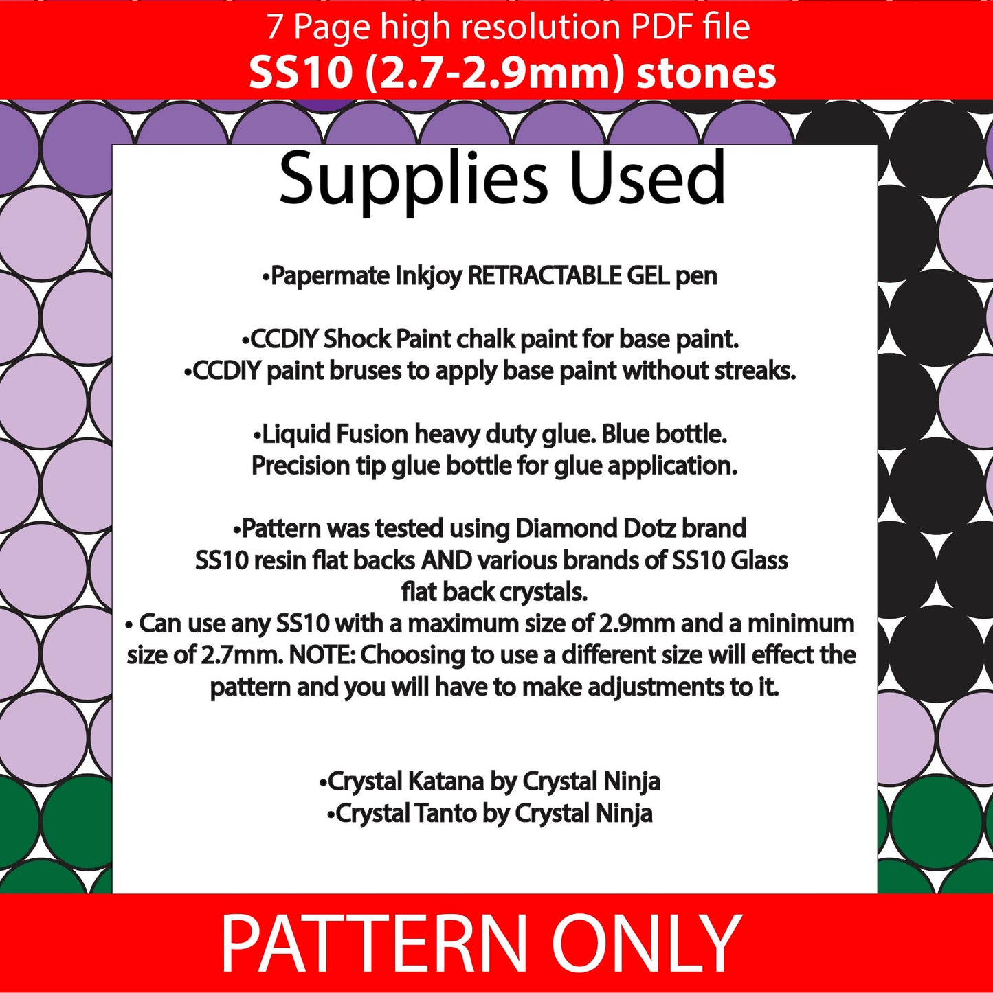 SS10 (2.7-2.9mm) Spooky Graveyard,papermate inkjoy bling template,stainless pen blank templates,rhinestone template,halloween,spooky season,scary movies