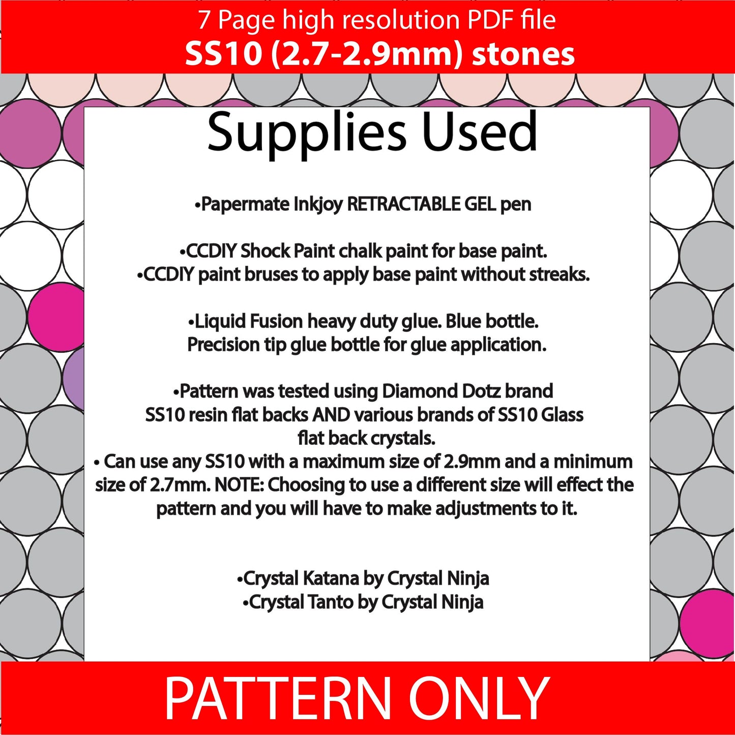 SS10 (2.7-2.9mm) Serape Hearts bling pen template,rhinestone pen pattern, bling pattern,rhinestone template,diy,dotz,valentine day bling pen,pink hearts,love