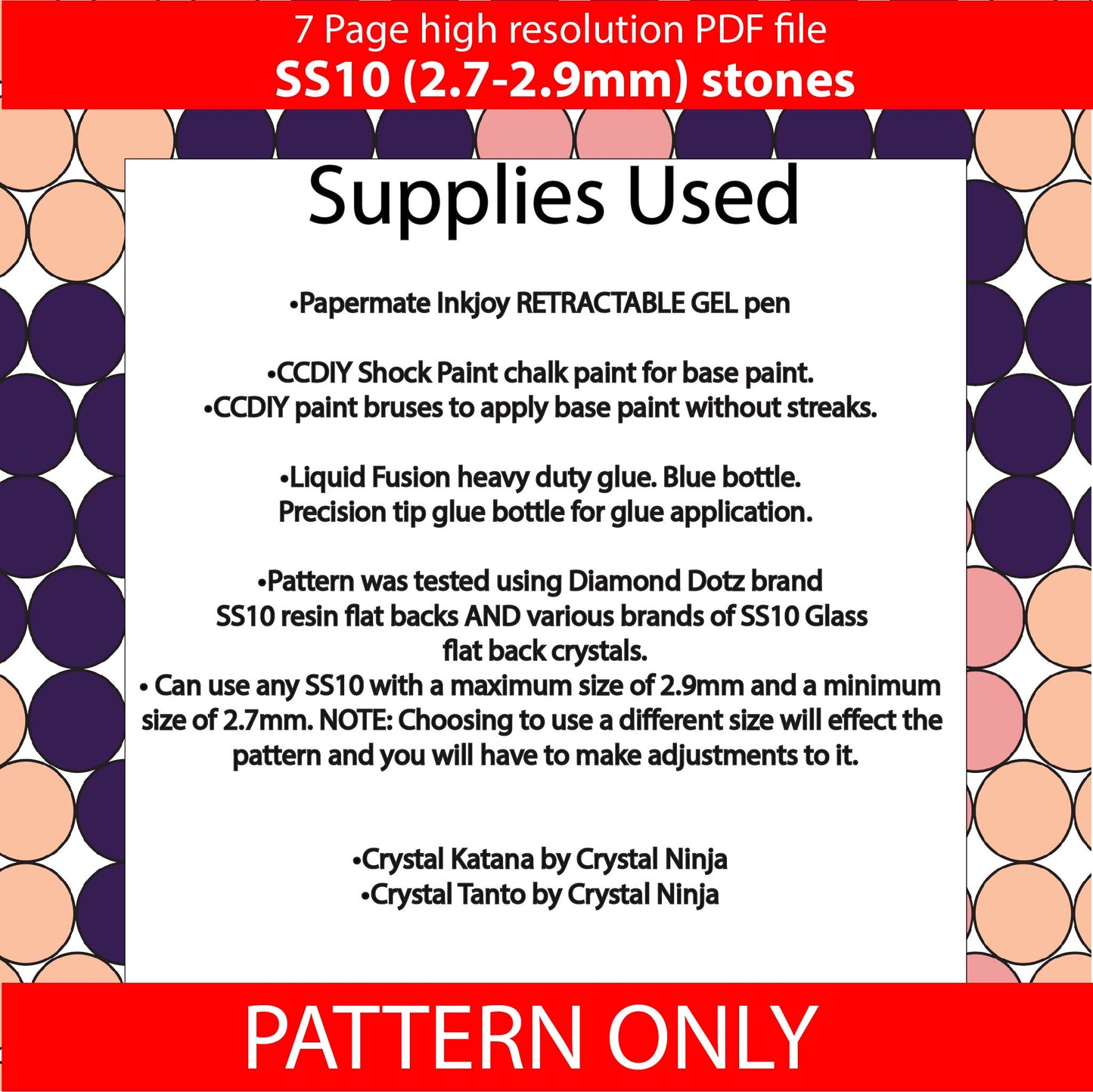 SS10 (2.7-2.9mm) Sunset Camo Bling Pen,papermate inkjoy bling template,stainless pen,templates,rhinestone template,Pink camo,camo bling,purple camo