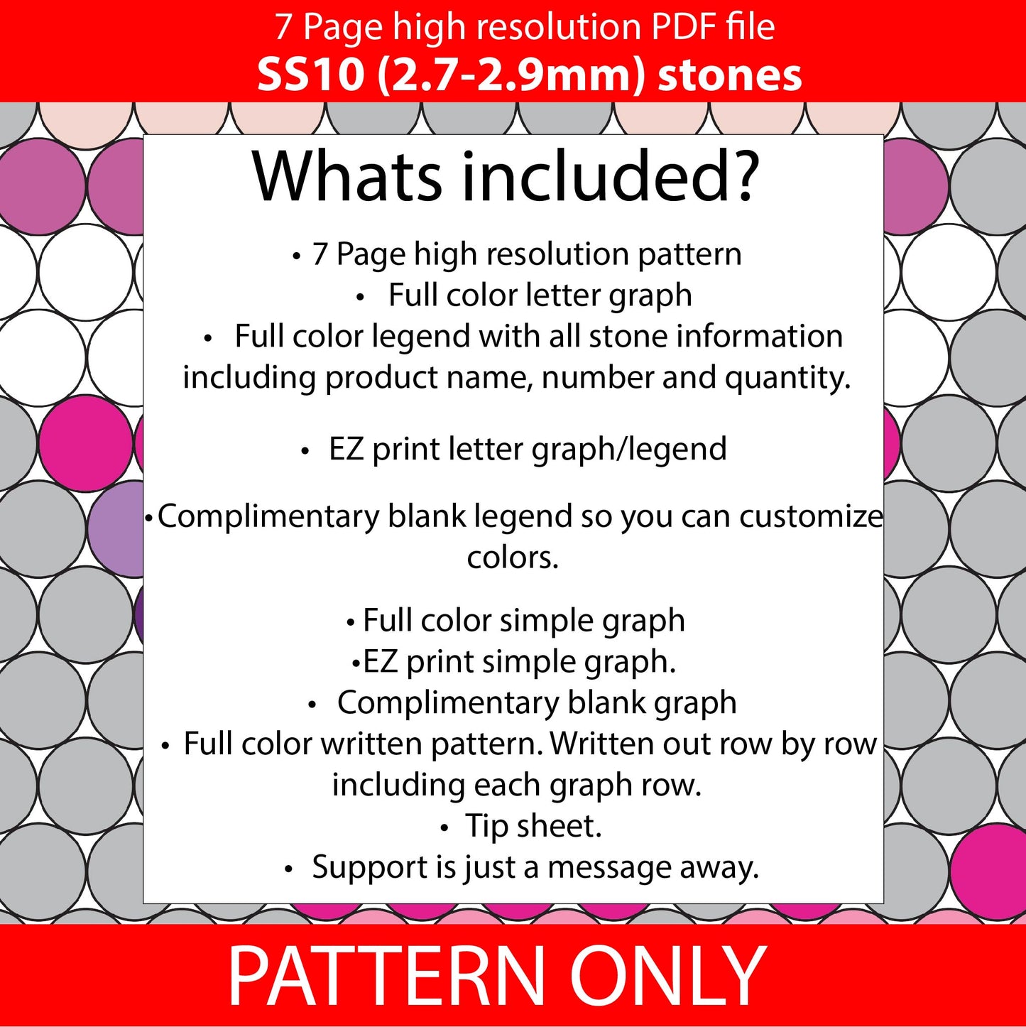 SS10 (2.7-2.9mm) Serape Hearts bling pen template,rhinestone pen pattern, bling pattern,rhinestone template,diy,dotz,valentine day bling pen,pink hearts,love