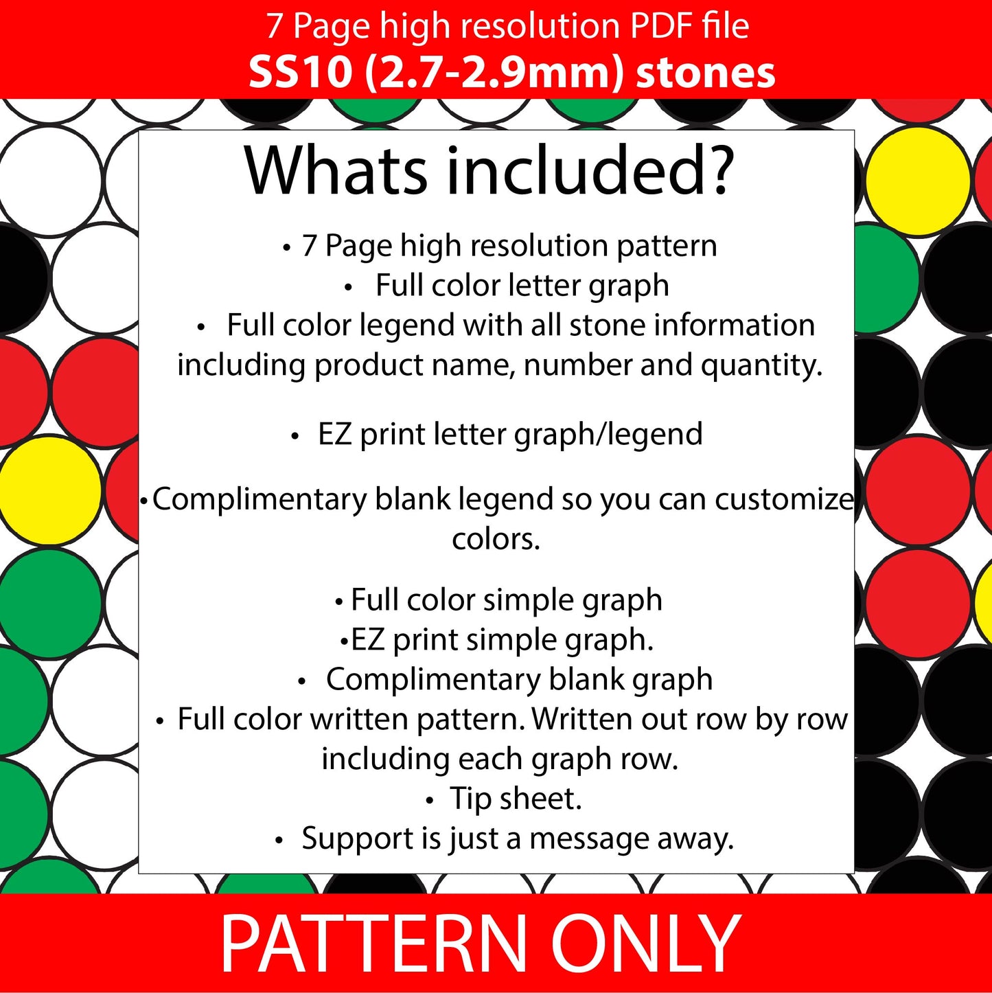 SS10 (2.7-2.9mm) Poppy Cow Print bling pen template,rhinestone pen pattern,bling pattern,rhinestone template,diy,dotz,abstract pattern,linear honeycomb