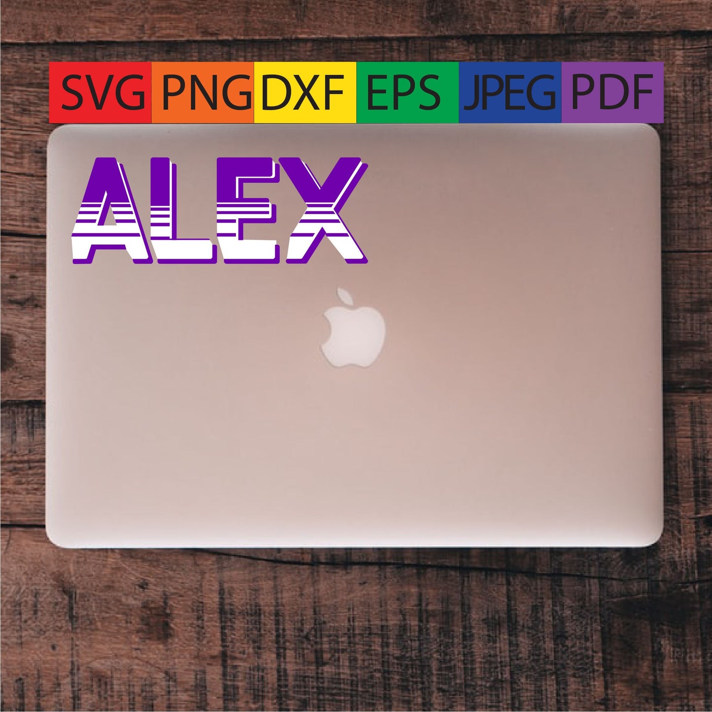 Alex,ready to print name,personalization,pdf,png,jpeg,svg,dxf,eps,cricut,silhouette,sublimation,waterslide,vinyl,decal,tattoo,digital,