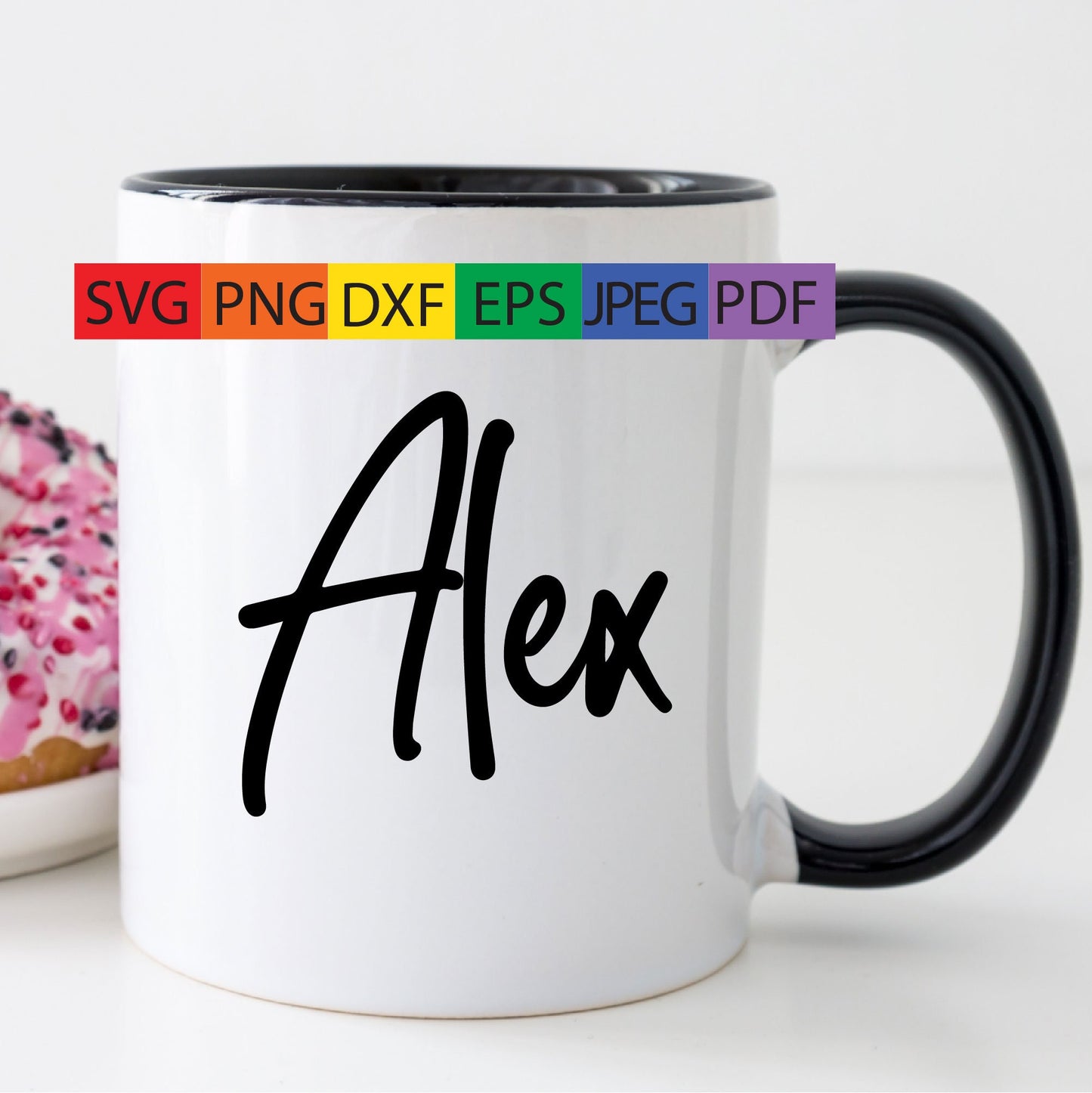 Alex,ready to print name,personalization,pdf,png,jpeg,svg,dxf,eps,cricut,silhouette,sublimation,waterslide,vinyl,decal,tattoo,digital,