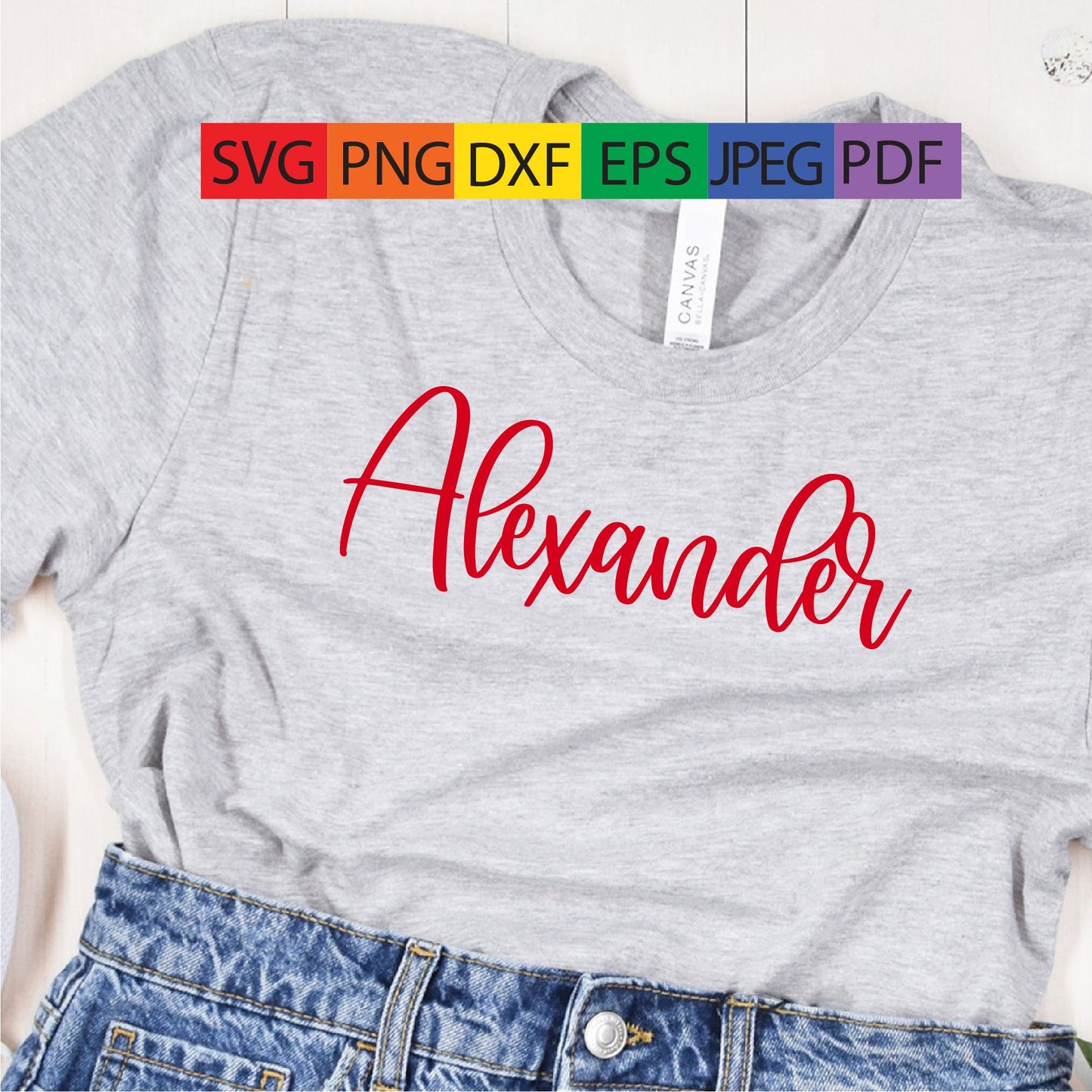 Alexander,ready to print name,personalization,pdf,png,jpeg,svg,dxf,eps,cricut,silhouette,sublimation,waterslide,vinyl,decal,tattoo,digital,