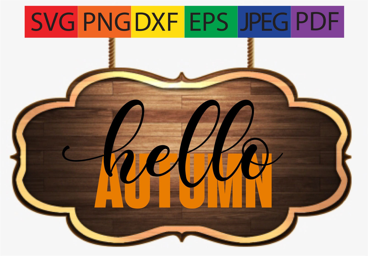 Hello Autumn,fall,decals,svg,png,dxf,pdf,jpeg,sublimation,waterslide,tattoo,tumblers,cricut,vinyl,digital files,personalization,gift giving