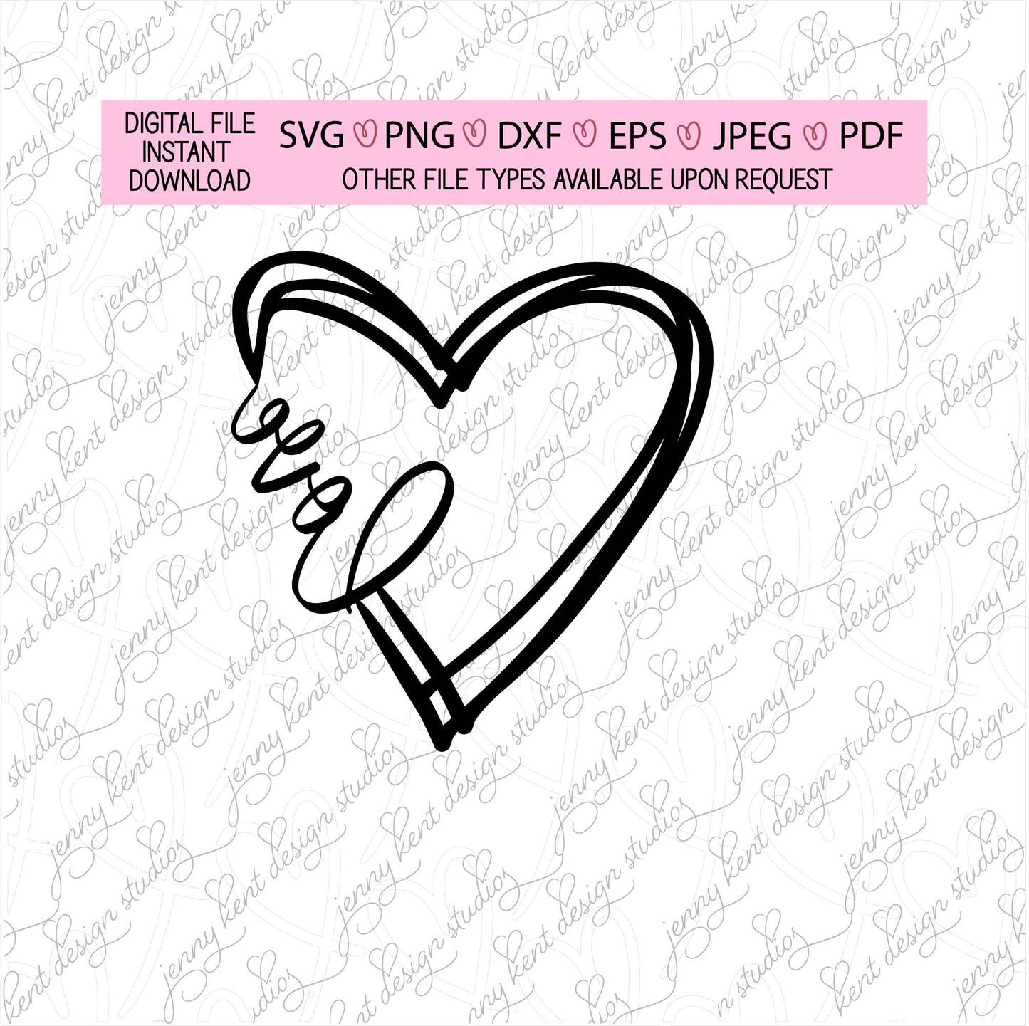 Hand drawn heart love ,happy valentines day,xoxo,sarcasm,vday,hearts,pink,decal,vinyl,cricut,silhouette,svg,png,eps,dxf,jpg,pdf,love,diy