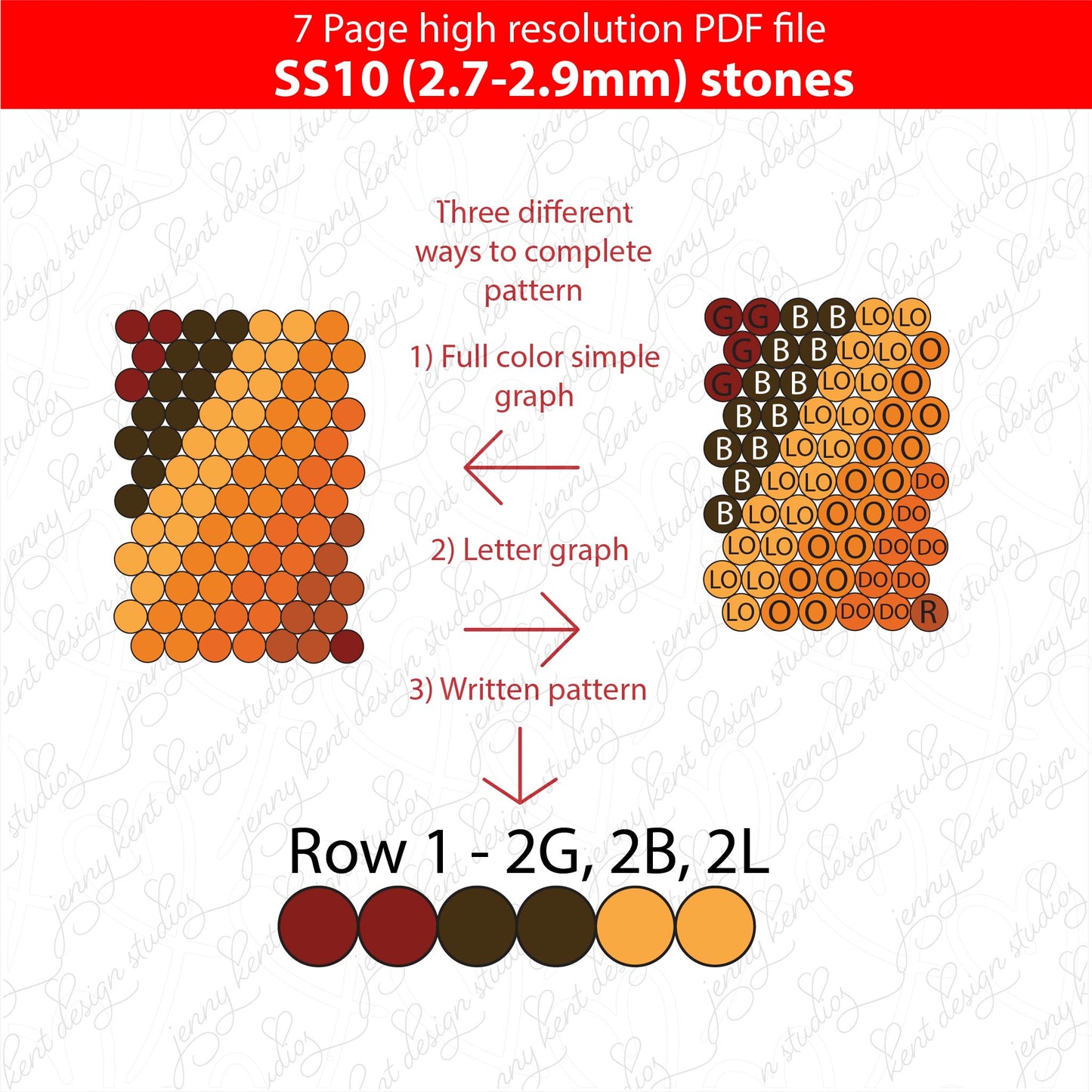 SS10 Autumn switchback bling pen,bling pen template,rhinestone pen pattern,bling pattern,rhinestone template,diy,dotz,autumn rainbow,fall leaves