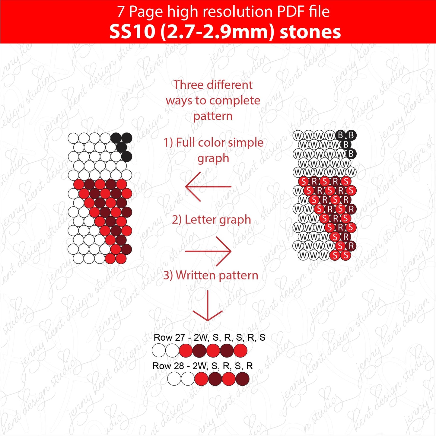 SS10 (2.7-2.9mm) Smiling Snowman bling pen graph,bling template,rhinestone pattern,bling pen wrap,PDF,full color pattern,honeycomb,christmas,dotz,diy,winter