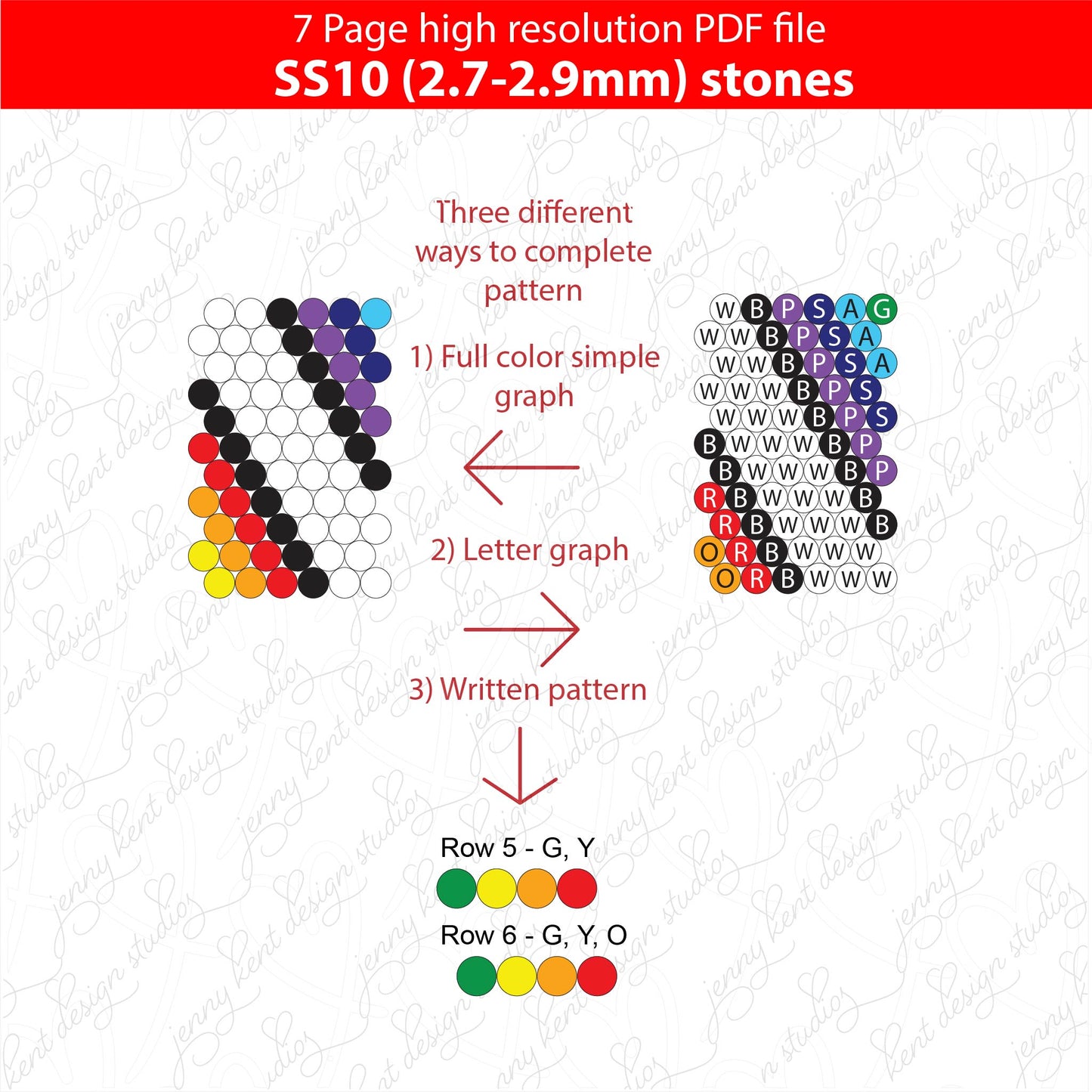 SS10 (2.7-2.9mm) White Rainbow Twist bling pen,bling pen template,Rhinestone pen pattern,Graph template,Rhinestone template,diy,dotz,nightime hearts, heart bling pen, bling pen wraps, pen sublimation wraps