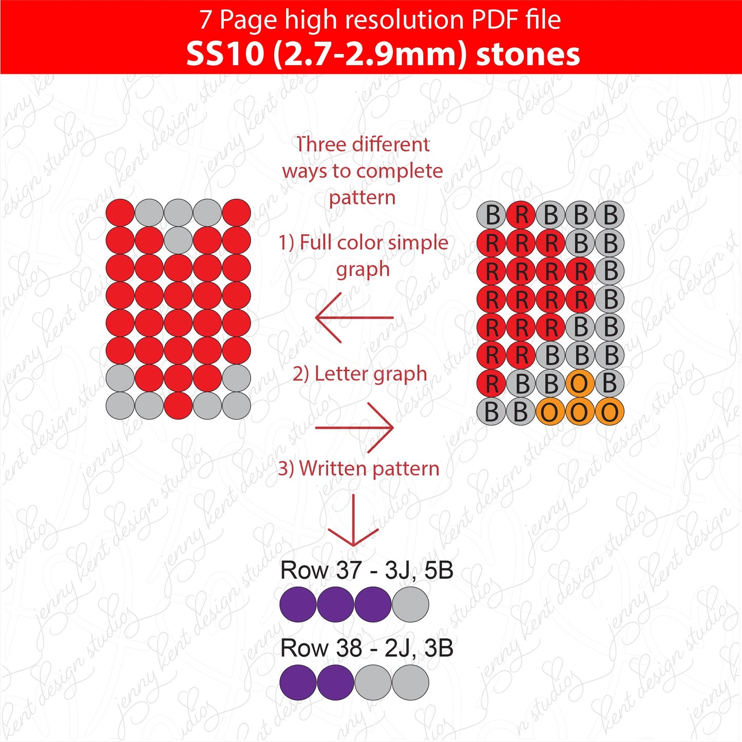 SS10 (2.7-2.9mm) Shining Rainbow Hearts bling pen,bling pen template,Rhinestone pen pattern,Graph template,Rhinestone template,diy,dotz,nightime hearts, heart bling pen, bling pen wraps, pen sublimation wraps