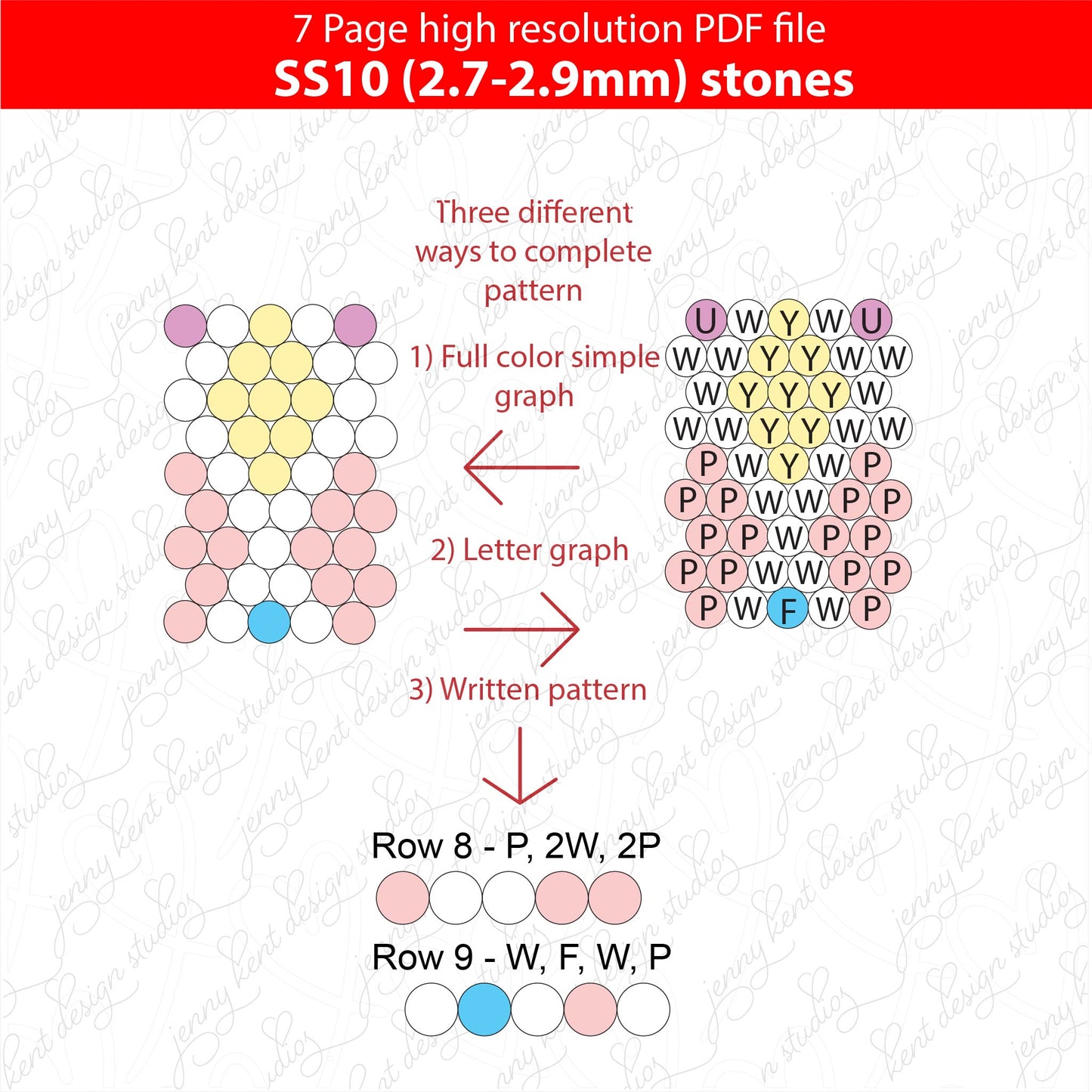 SS10 (2.7-2.9mm) Spring Pastel Argyle bling pen template,rhinestone pen pattern,bling pattern,rhinestone template,diy,dotz,honeycomb,teacher gift,gifts for her